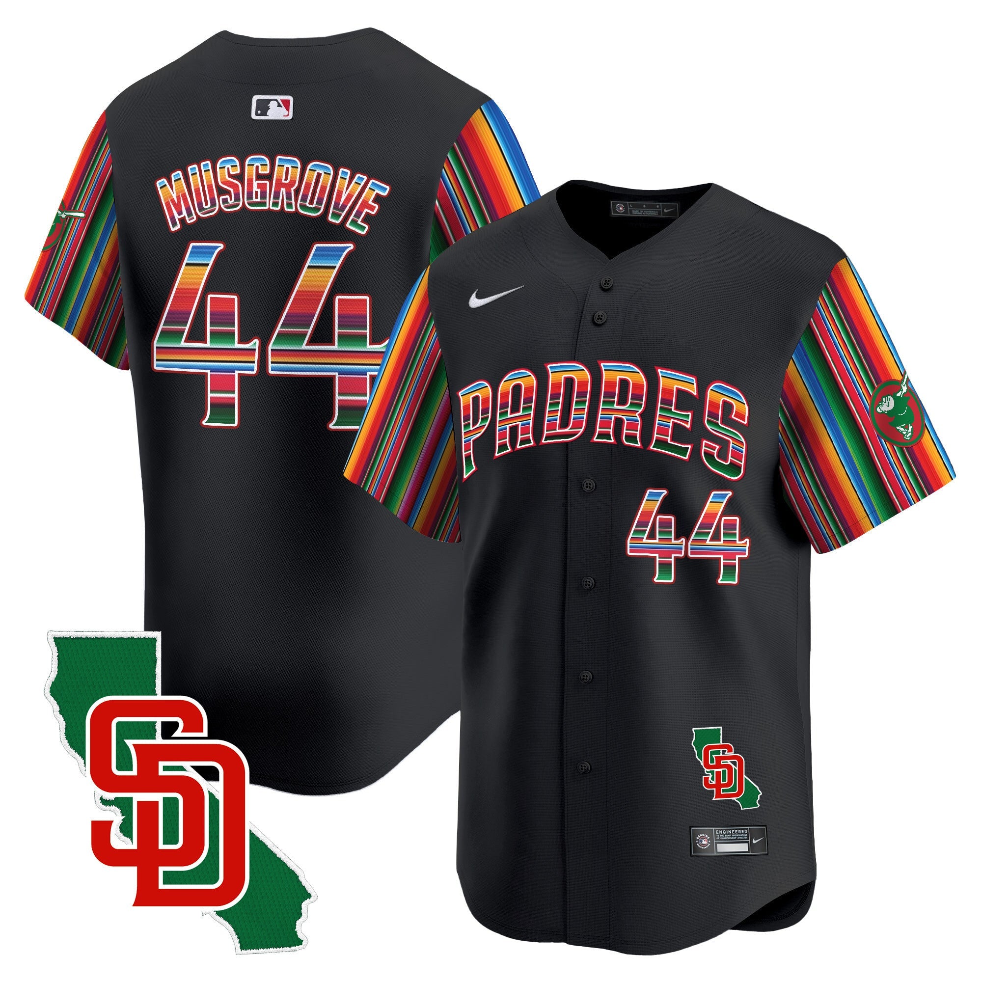 Men’s Mexico California Patch Vapor Premier Limited Jersey V6
