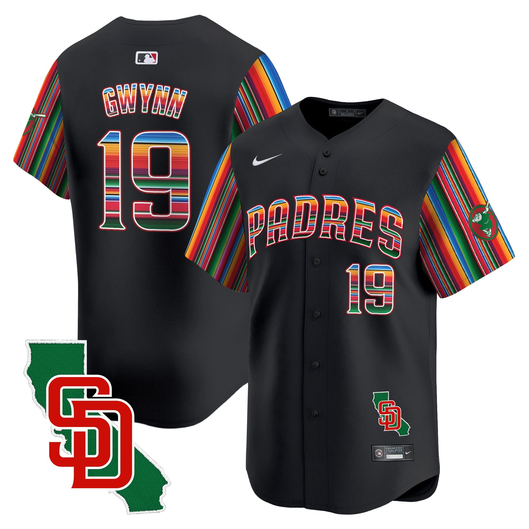 Men’s Mexico California Patch Vapor Premier Limited Jersey V6