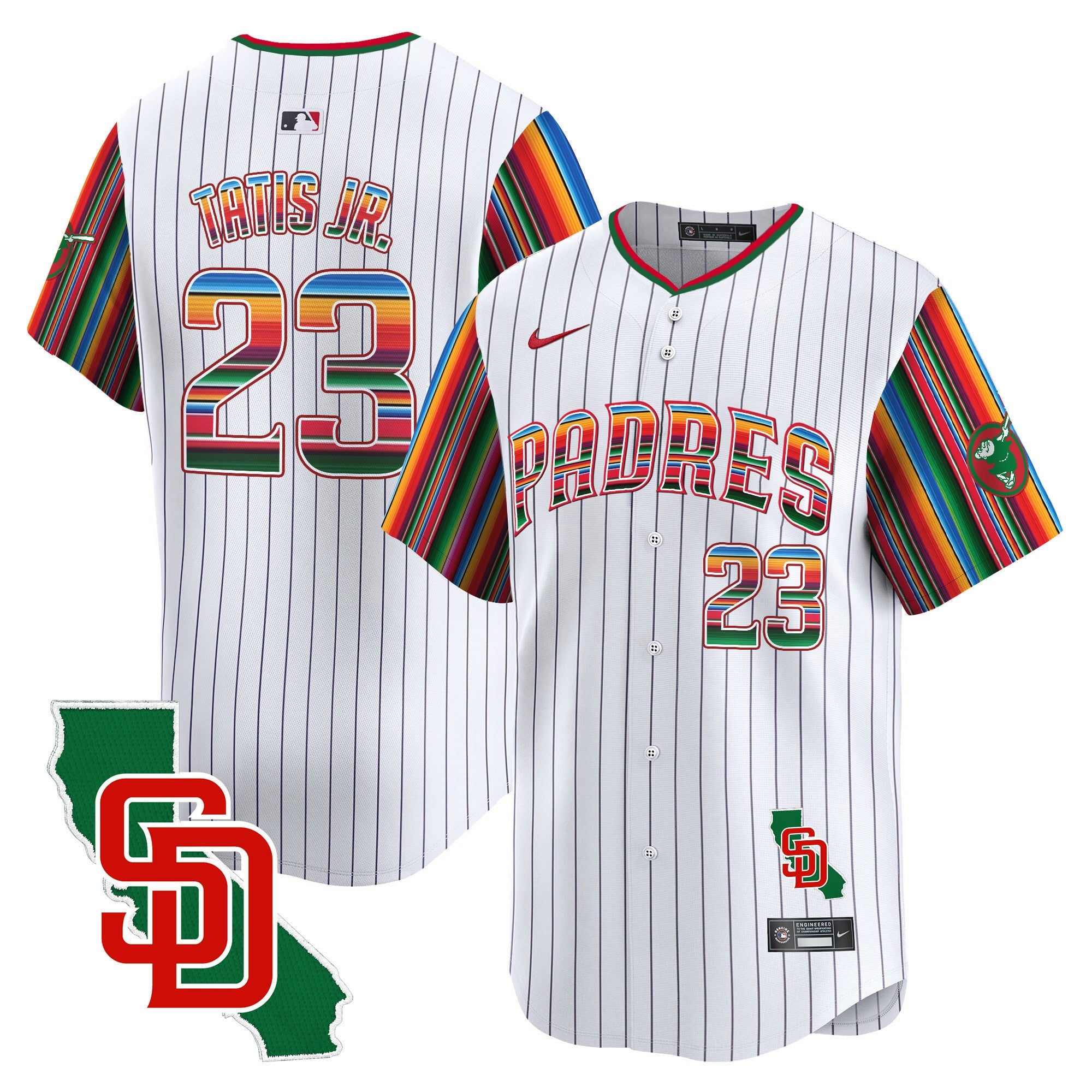 Men’s Mexico California Patch Vapor Premier Limited Jersey V6