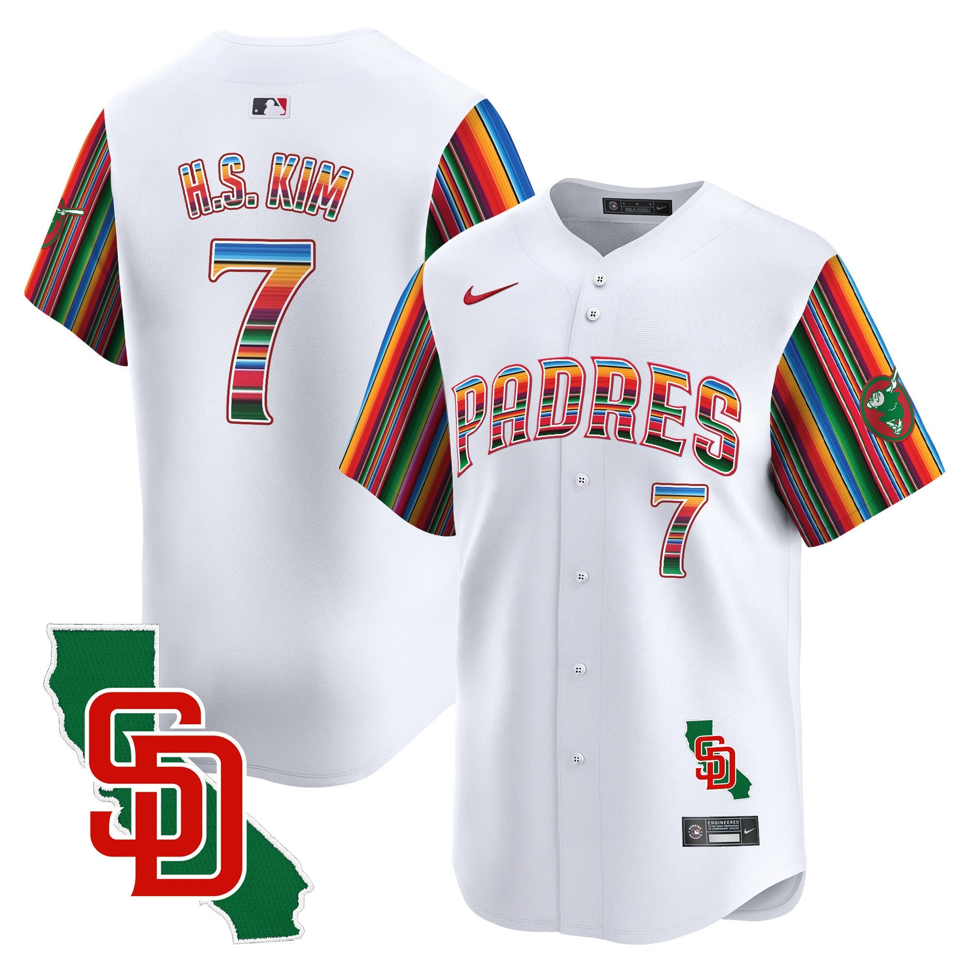 Men’s Mexico California Patch Vapor Premier Limited Jersey V6