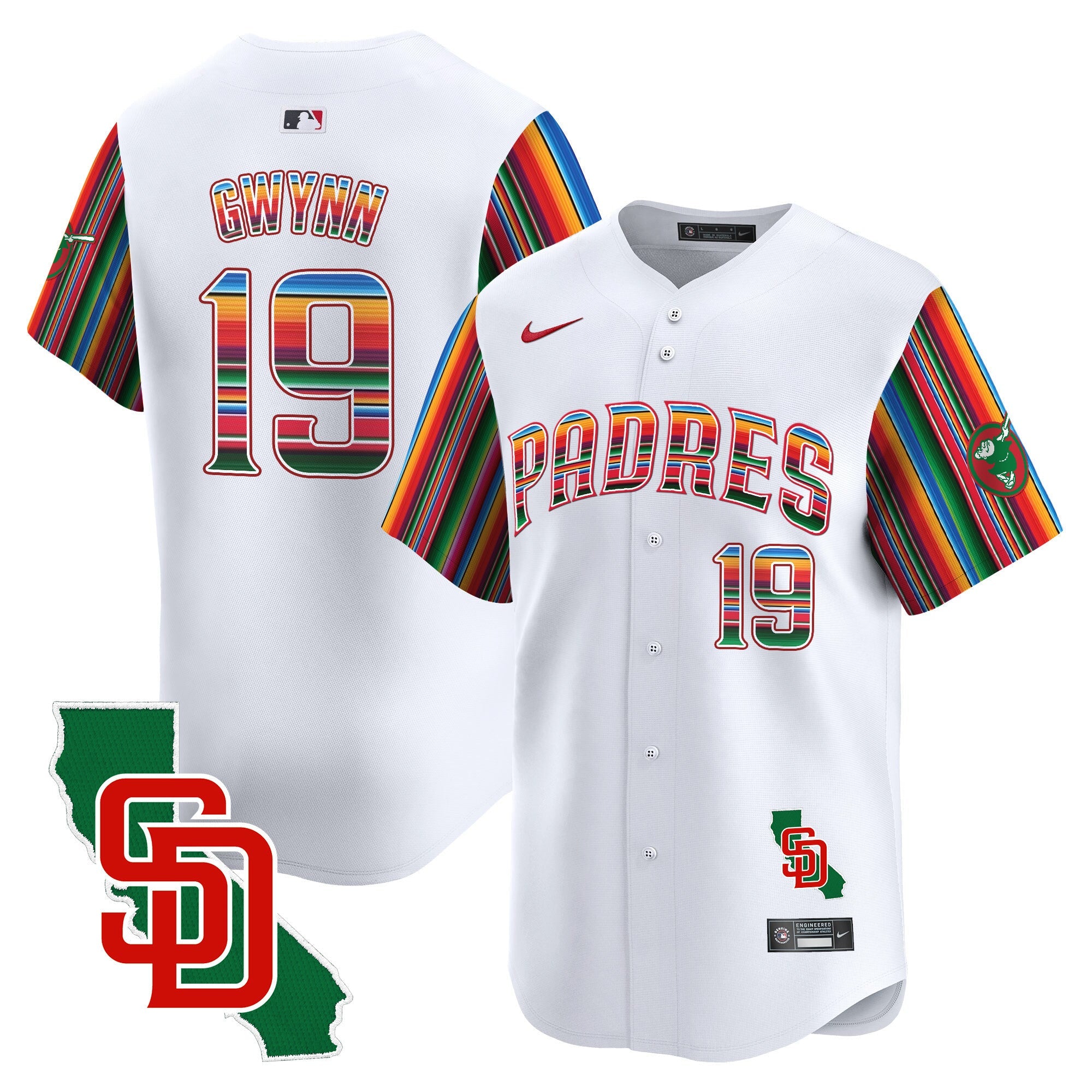 Men’s Mexico California Patch Vapor Premier Limited Jersey V6