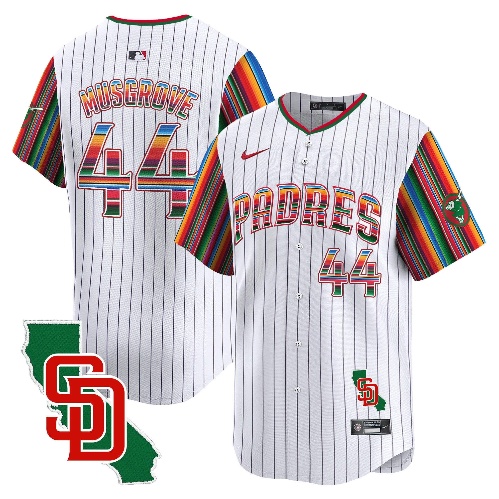 Men’s Mexico California Patch Vapor Premier Limited Jersey V6