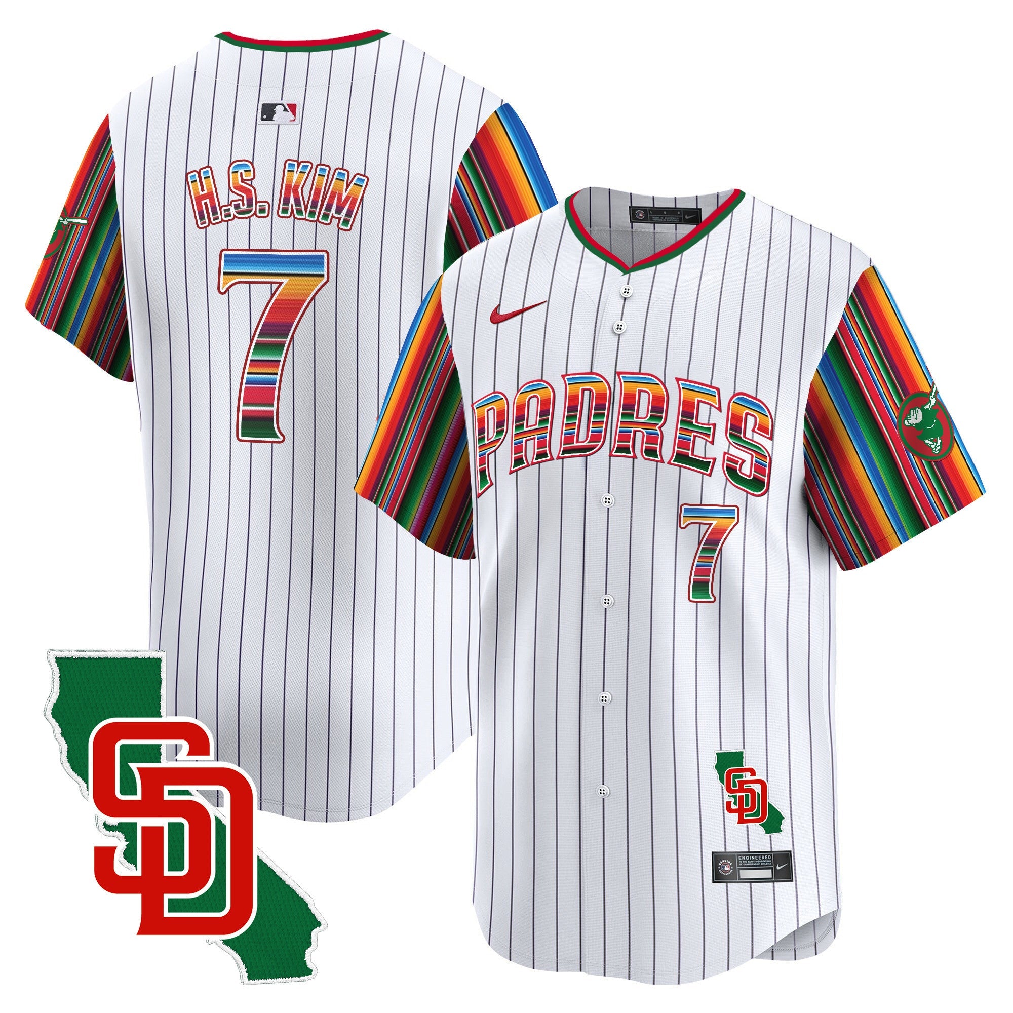 Men’s Mexico California Patch Vapor Premier Limited Jersey V6