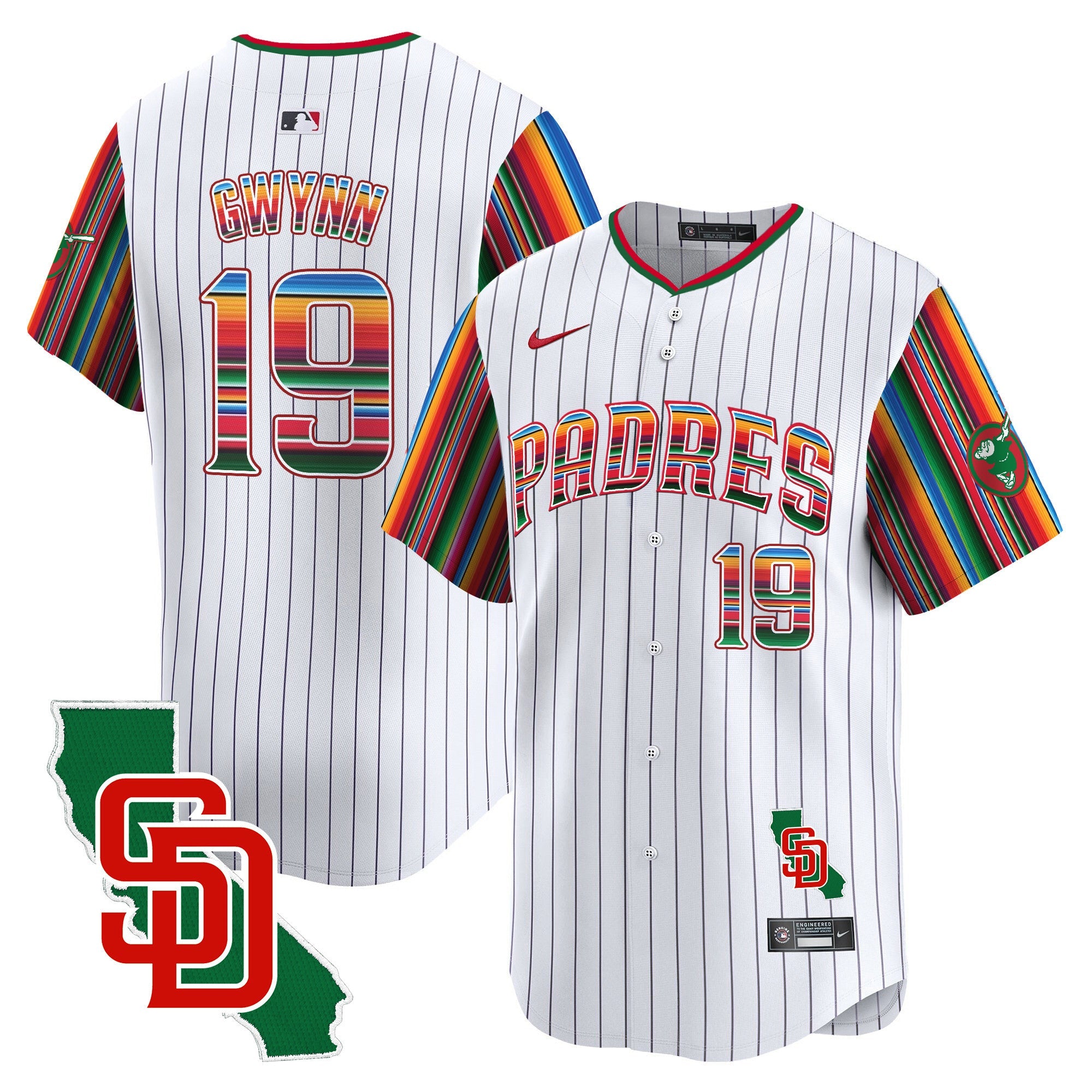 Men’s Mexico California Patch Vapor Premier Limited Jersey V6