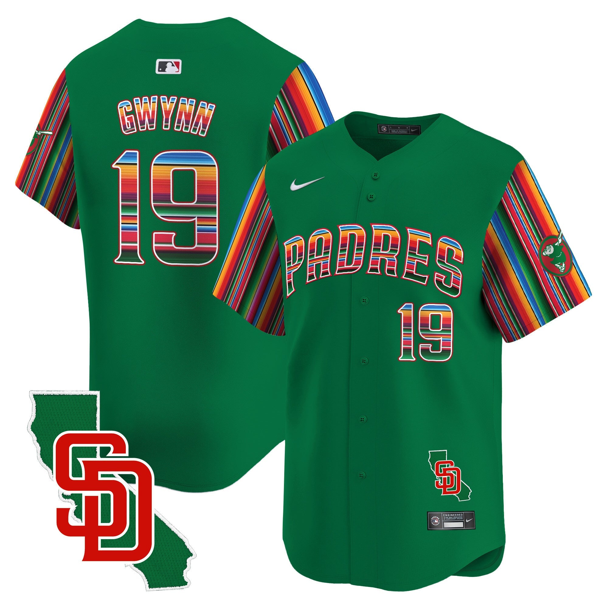 Men’s Mexico California Patch Vapor Premier Limited Jersey V6