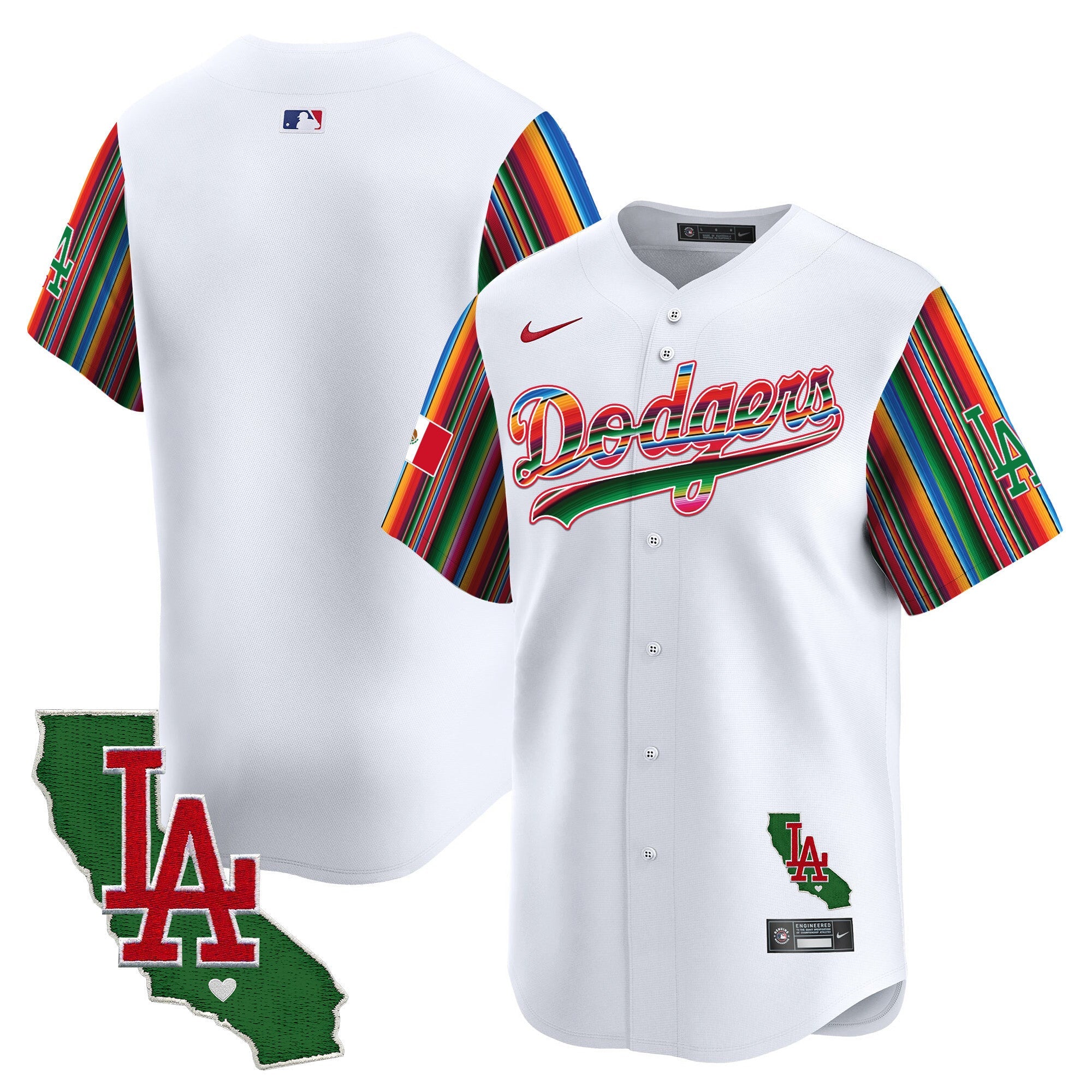 Men’s Mexico California Patch Vapor Premier Limited Jersey V5