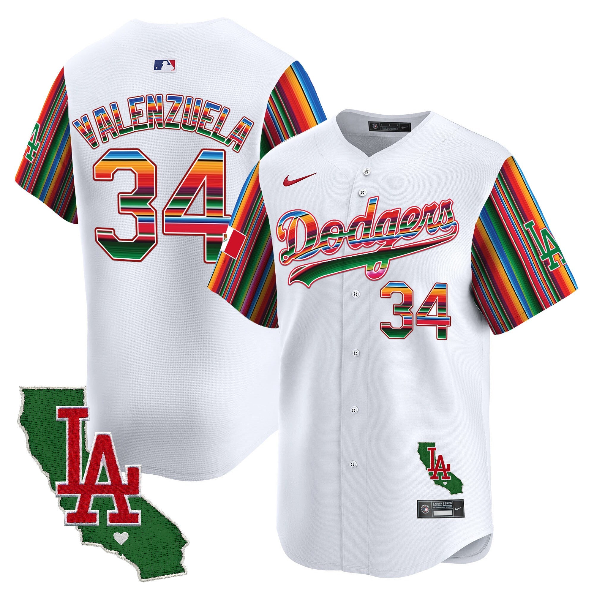 Men’s Mexico California Patch Vapor Premier Limited Jersey V5