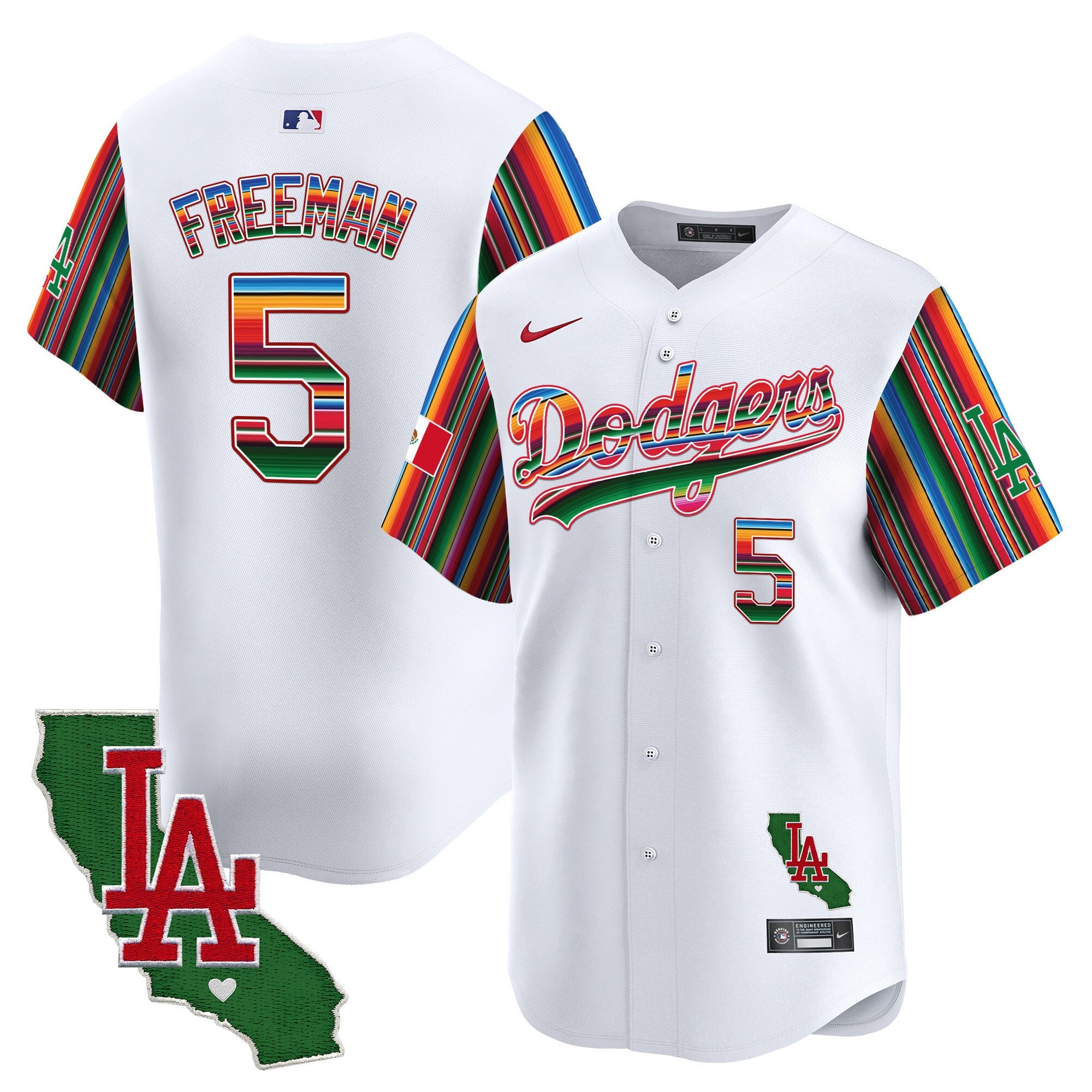 Men’s Mexico California Patch Vapor Premier Limited Jersey V5