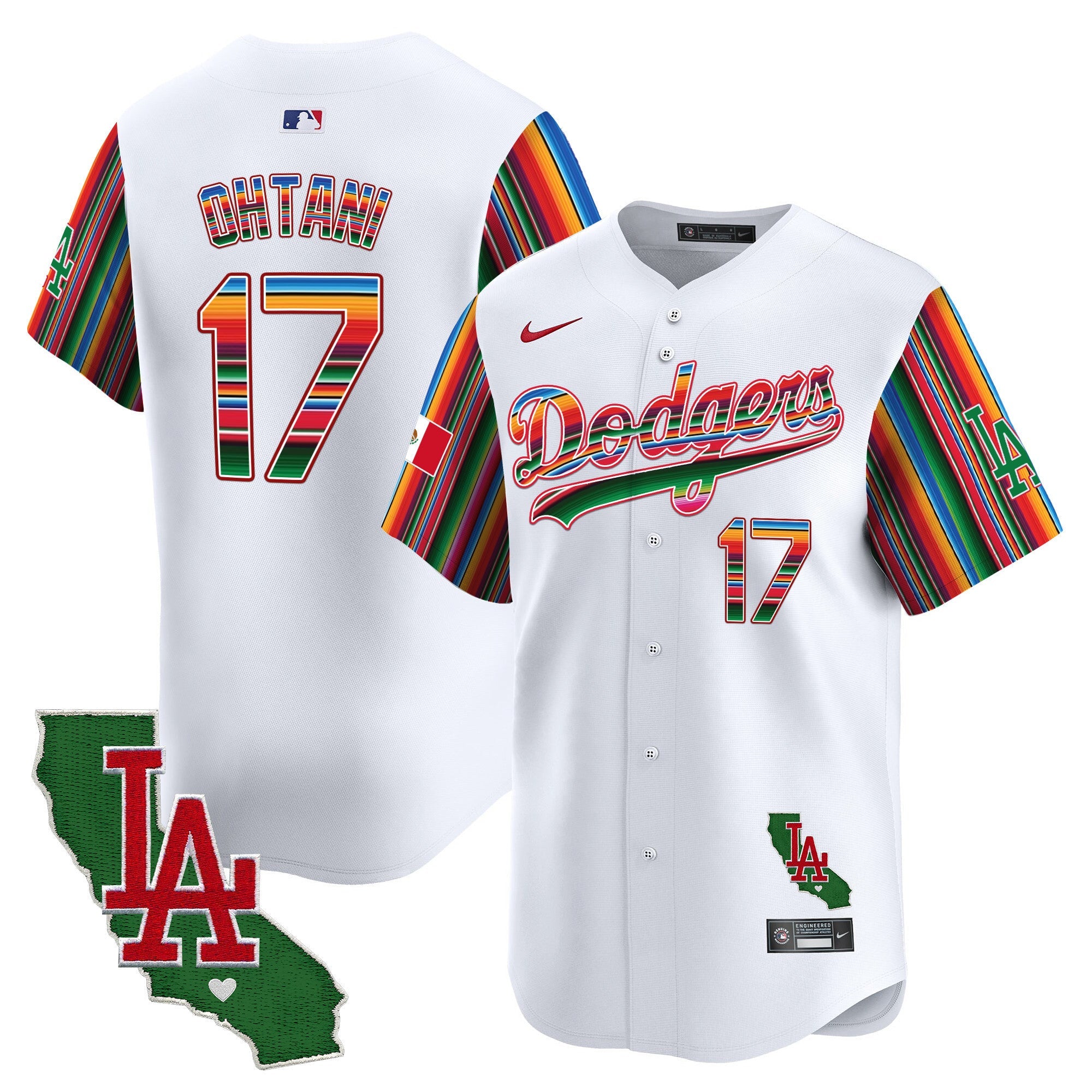 Men’s Mexico California Patch Vapor Premier Limited Jersey V5