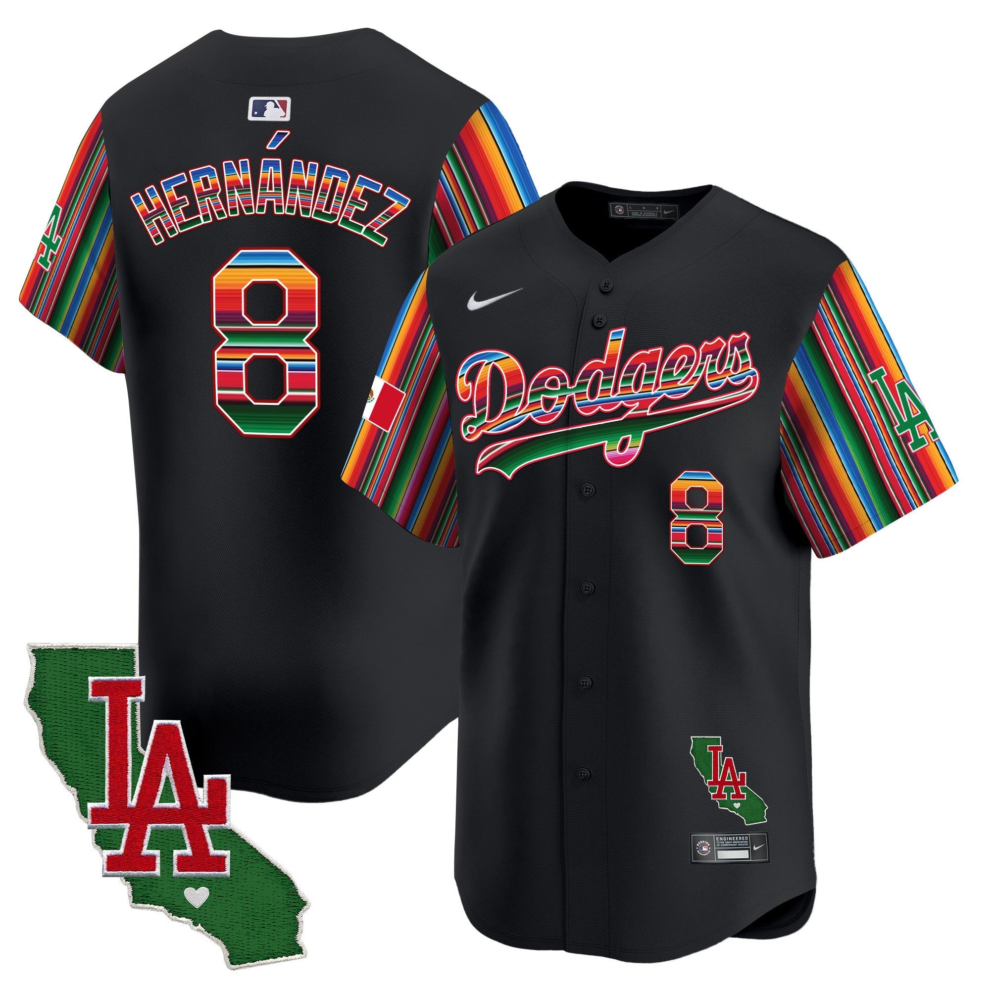 Men’s Mexico California Patch Vapor Premier Limited Jersey V5