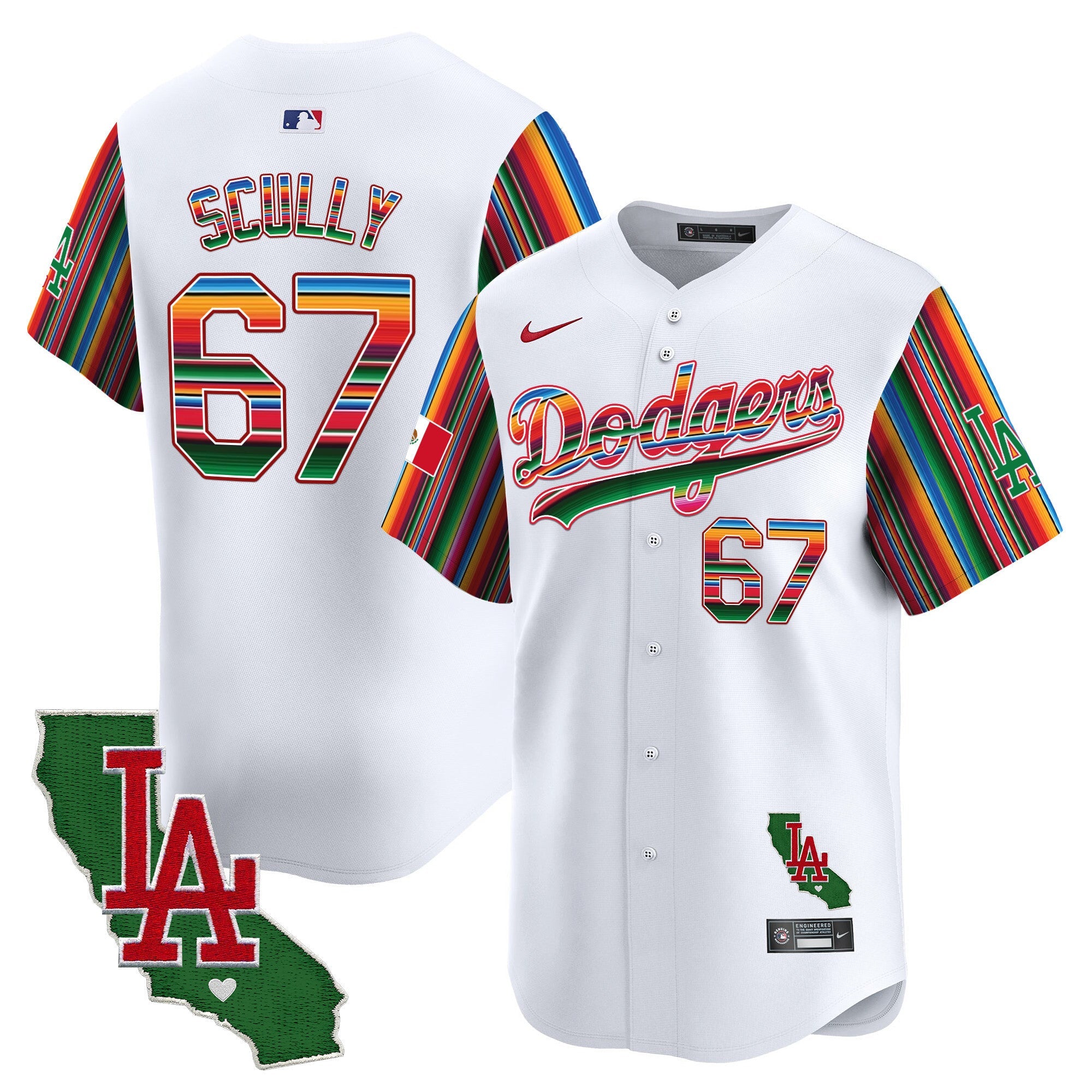 Men’s Mexico California Patch Vapor Premier Limited Jersey V5