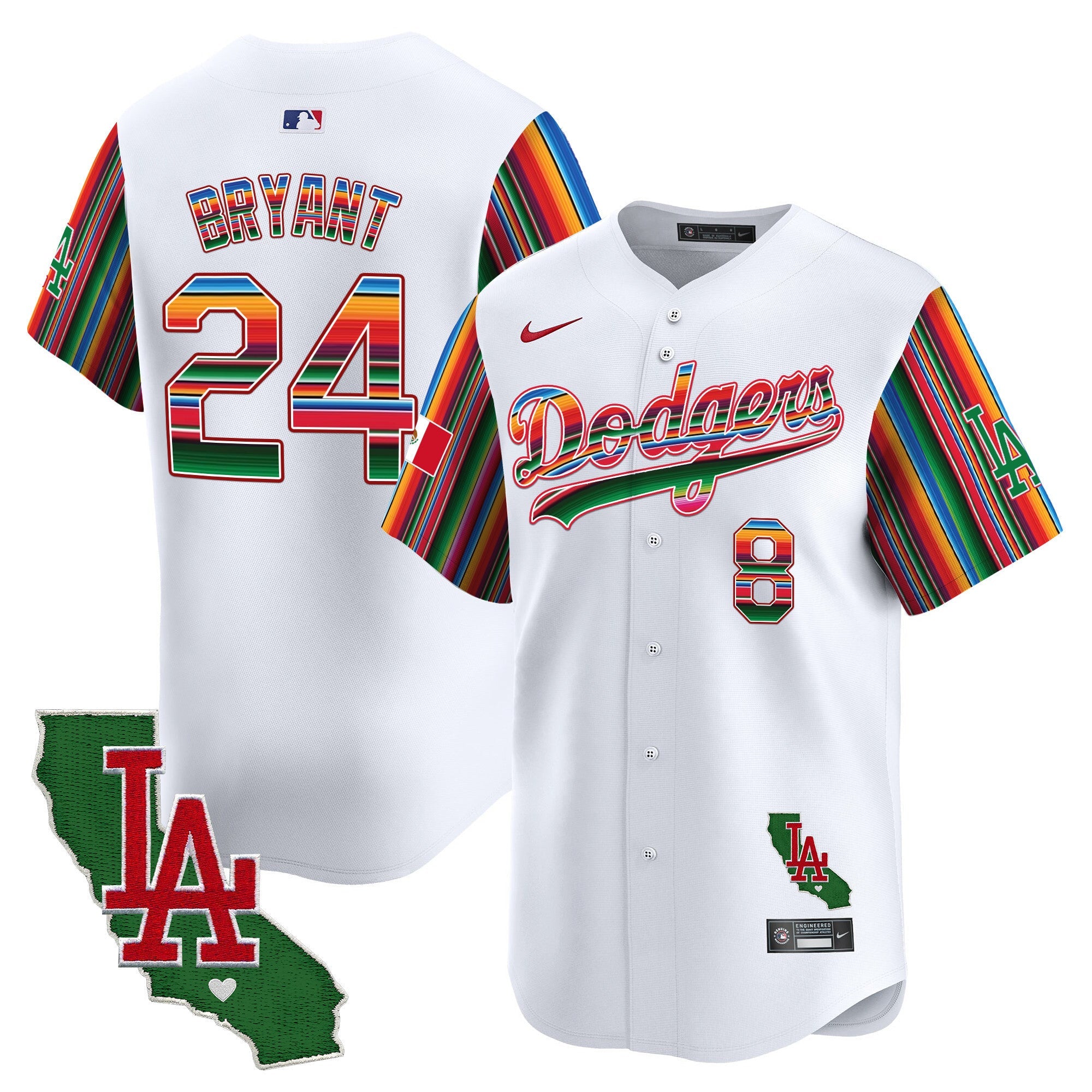 Men’s Mexico California Patch Vapor Premier Limited Jersey V5