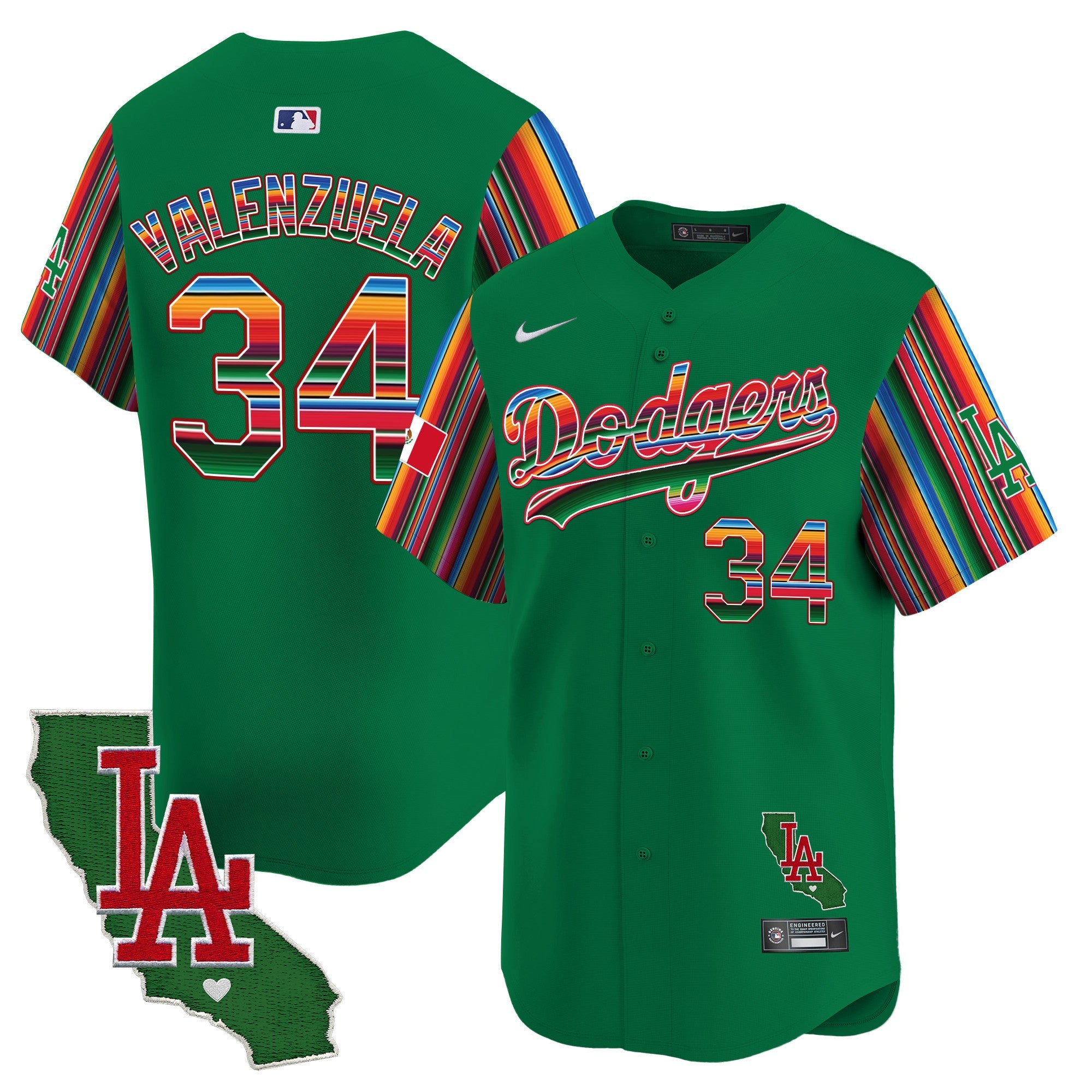 Men’s Mexico California Patch Vapor Premier Limited Jersey V5