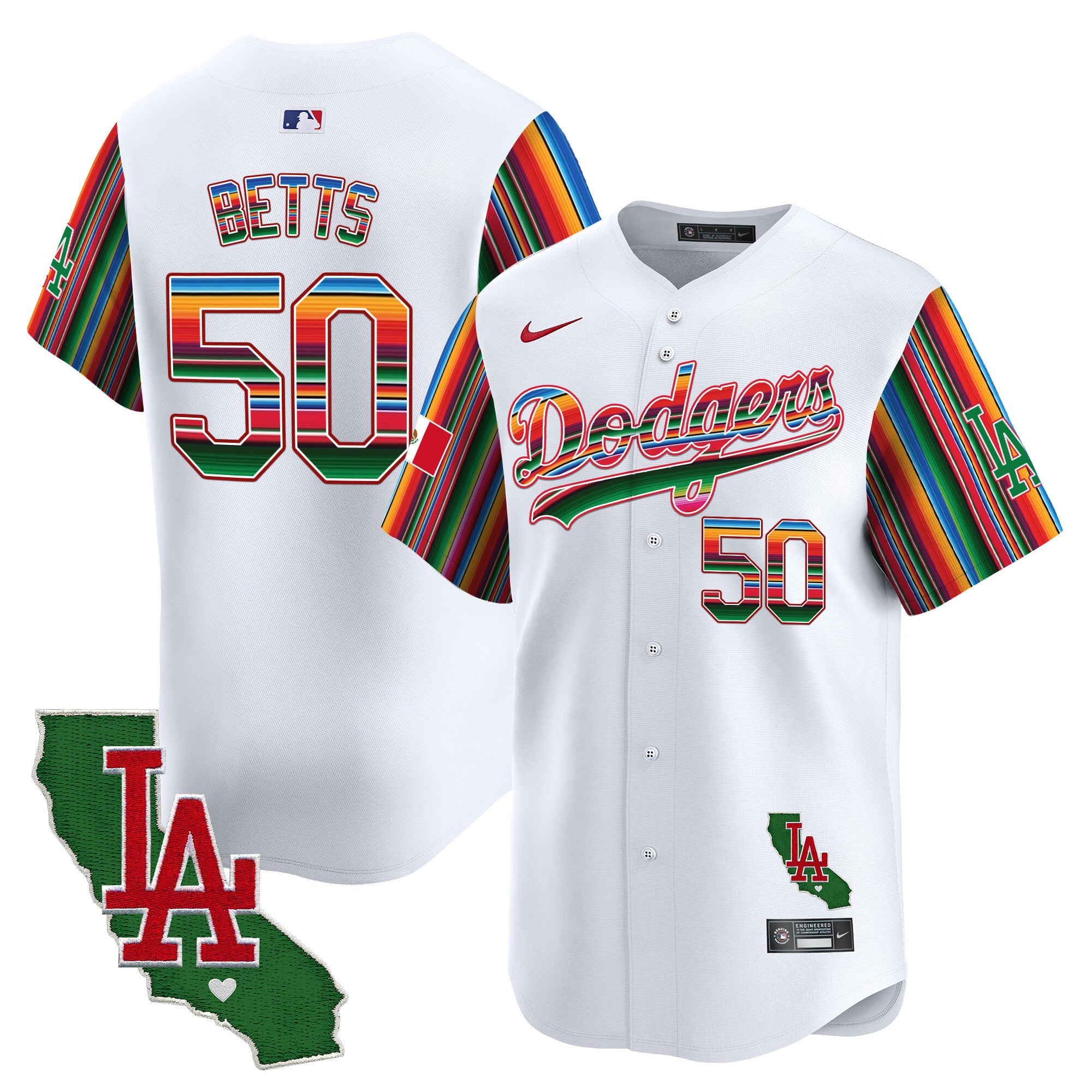 Men’s Mexico California Patch Vapor Premier Limited Jersey V5