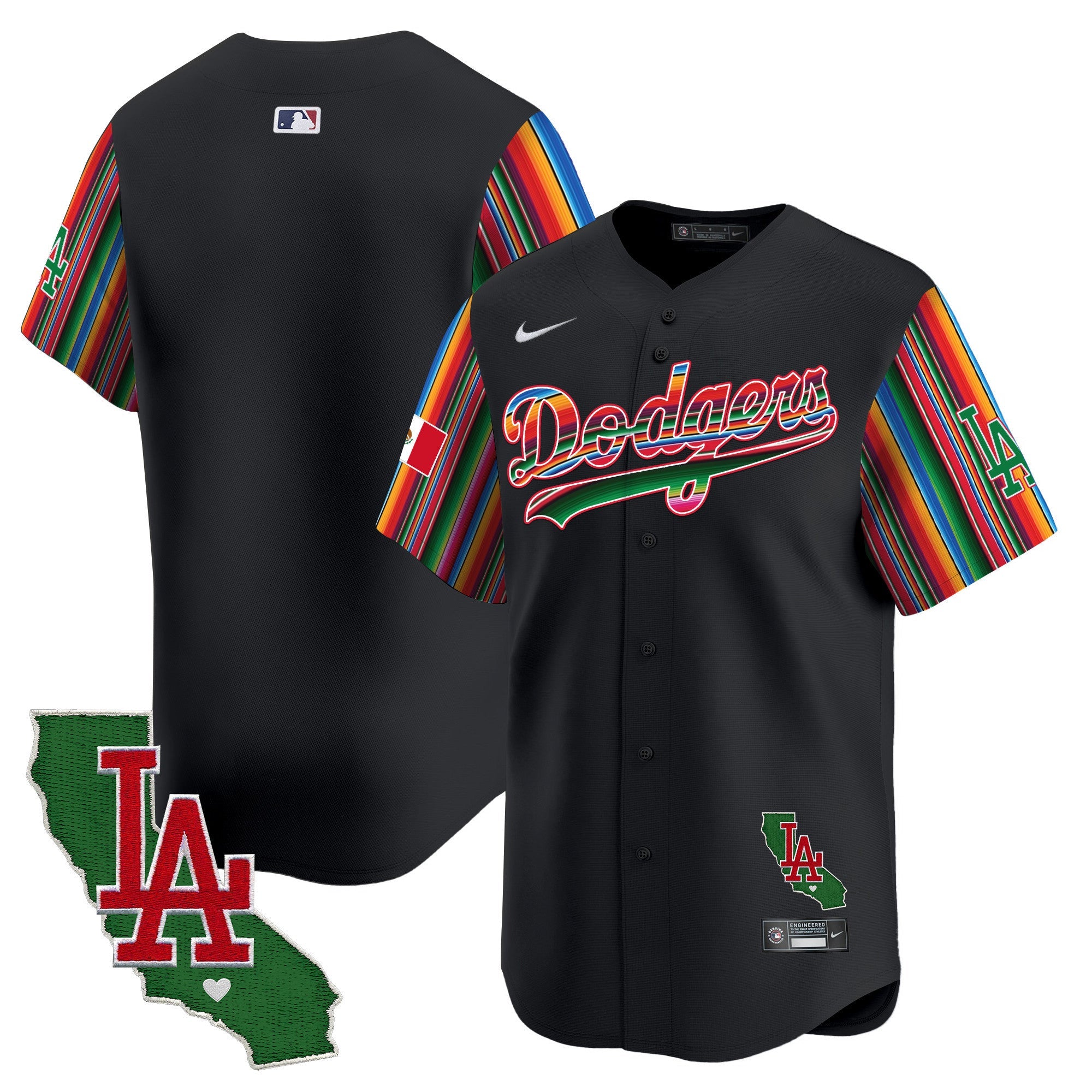 Men’s Mexico California Patch Vapor Premier Limited Jersey V5