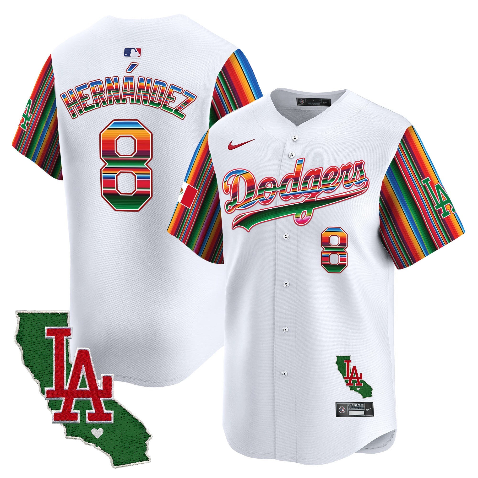 Men’s Mexico California Patch Vapor Premier Limited Jersey V5