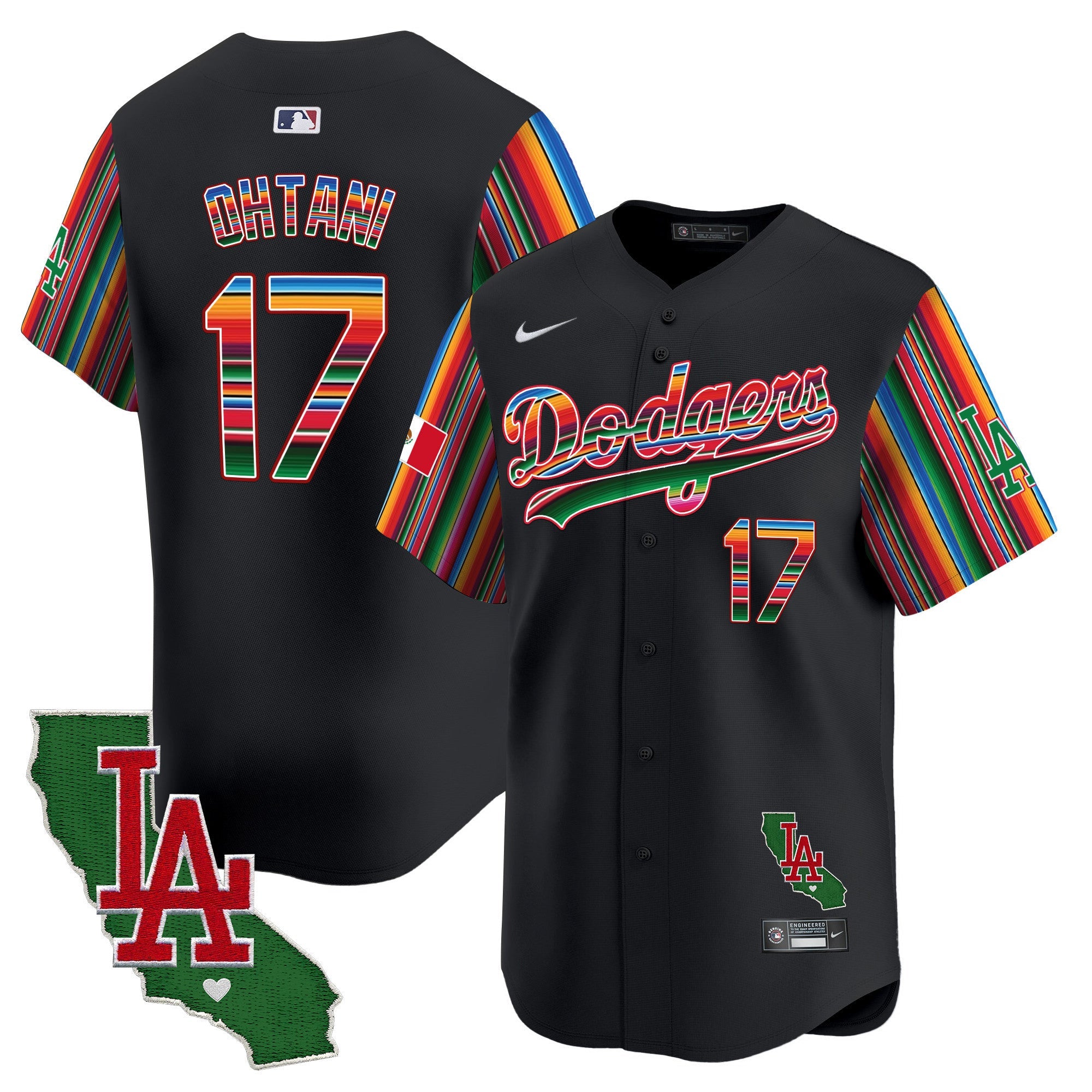 Men’s Mexico California Patch Vapor Premier Limited Jersey V5