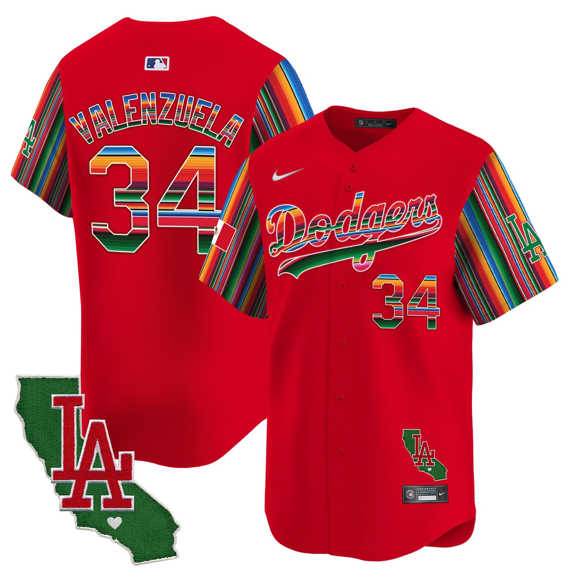Men’s Mexico California Patch Vapor Premier Limited Jersey V5