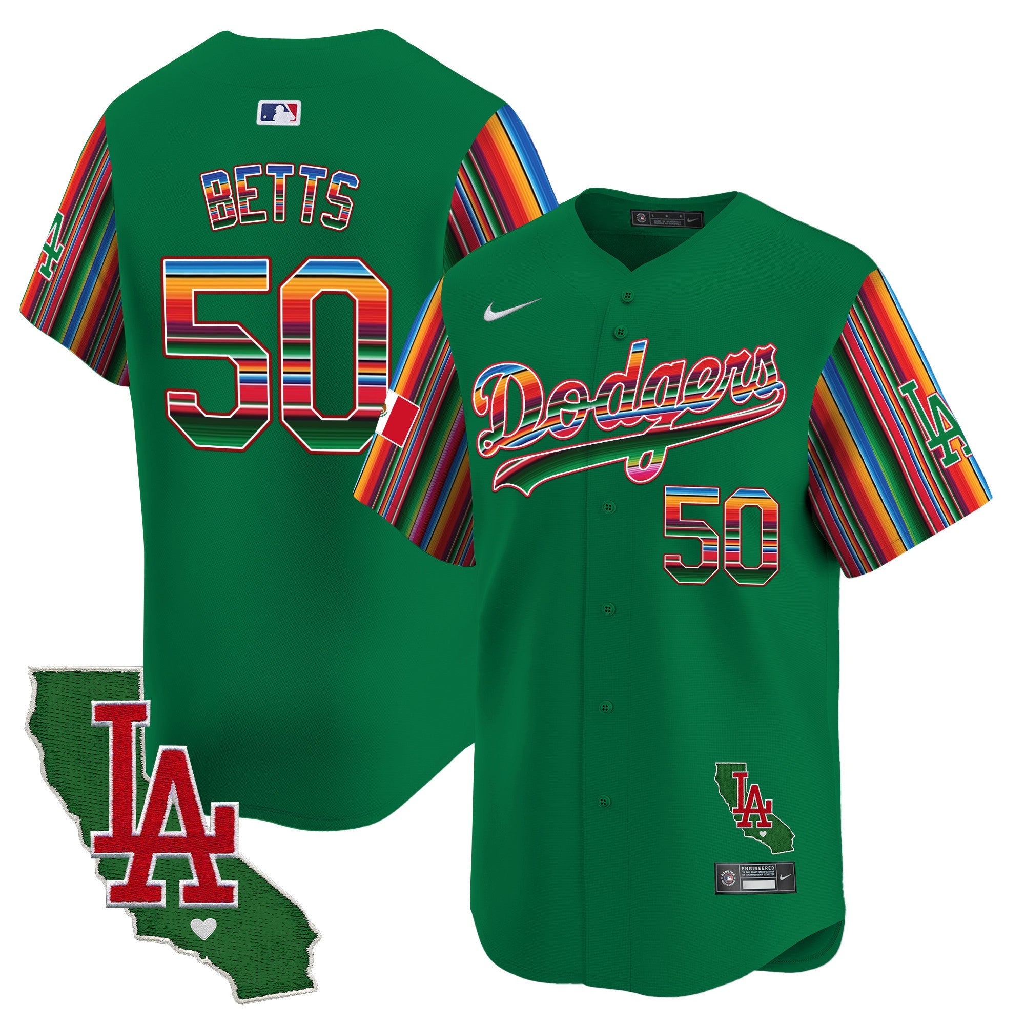 Men’s Mexico California Patch Vapor Premier Limited Jersey V5