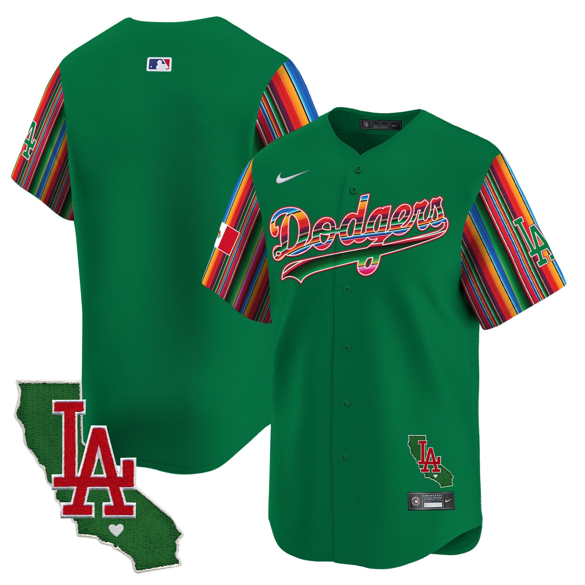 Men’s Mexico California Patch Vapor Premier Limited Jersey V5