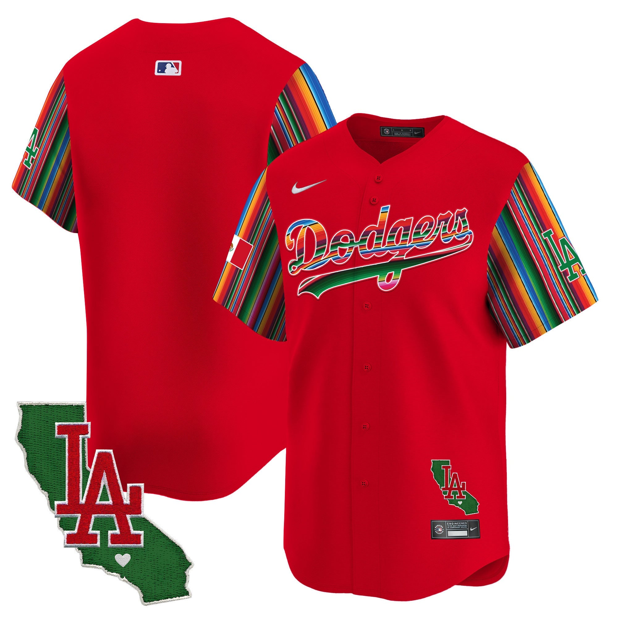 Men’s Mexico California Patch Vapor Premier Limited Jersey V5