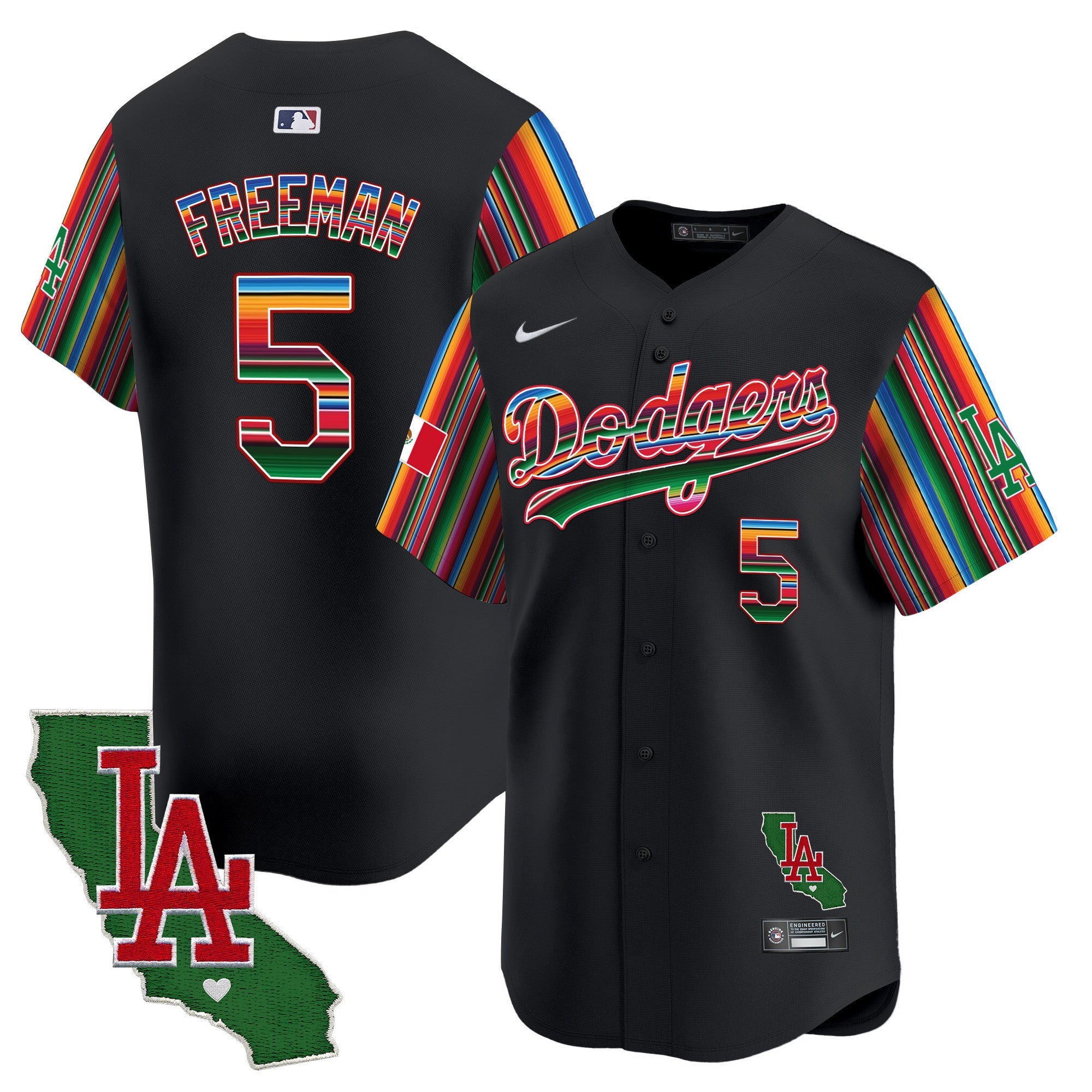 Men’s Mexico California Patch Vapor Premier Limited Jersey V5