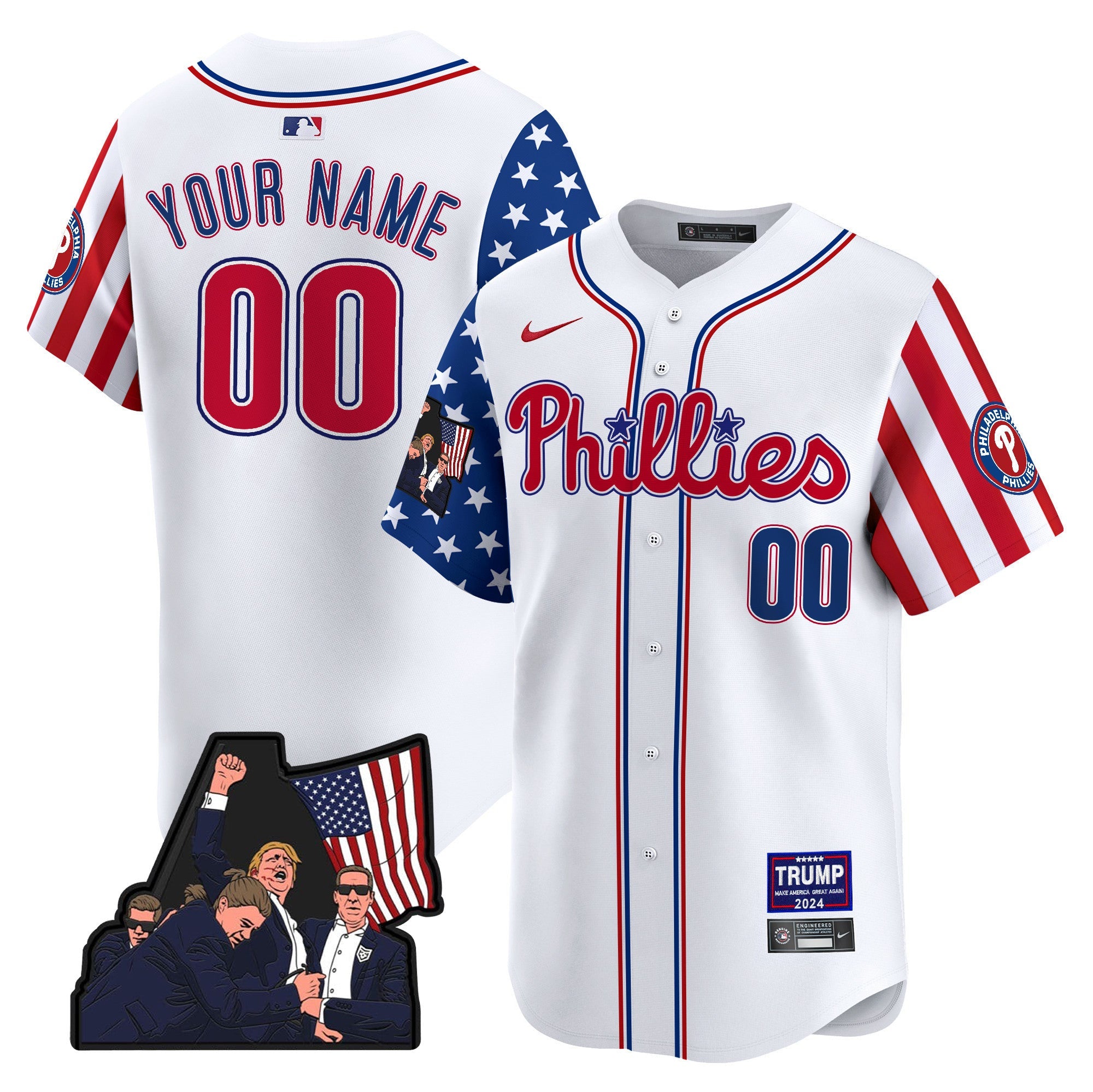 Make American Great Again Vapor Premier Limited Custom Jersey