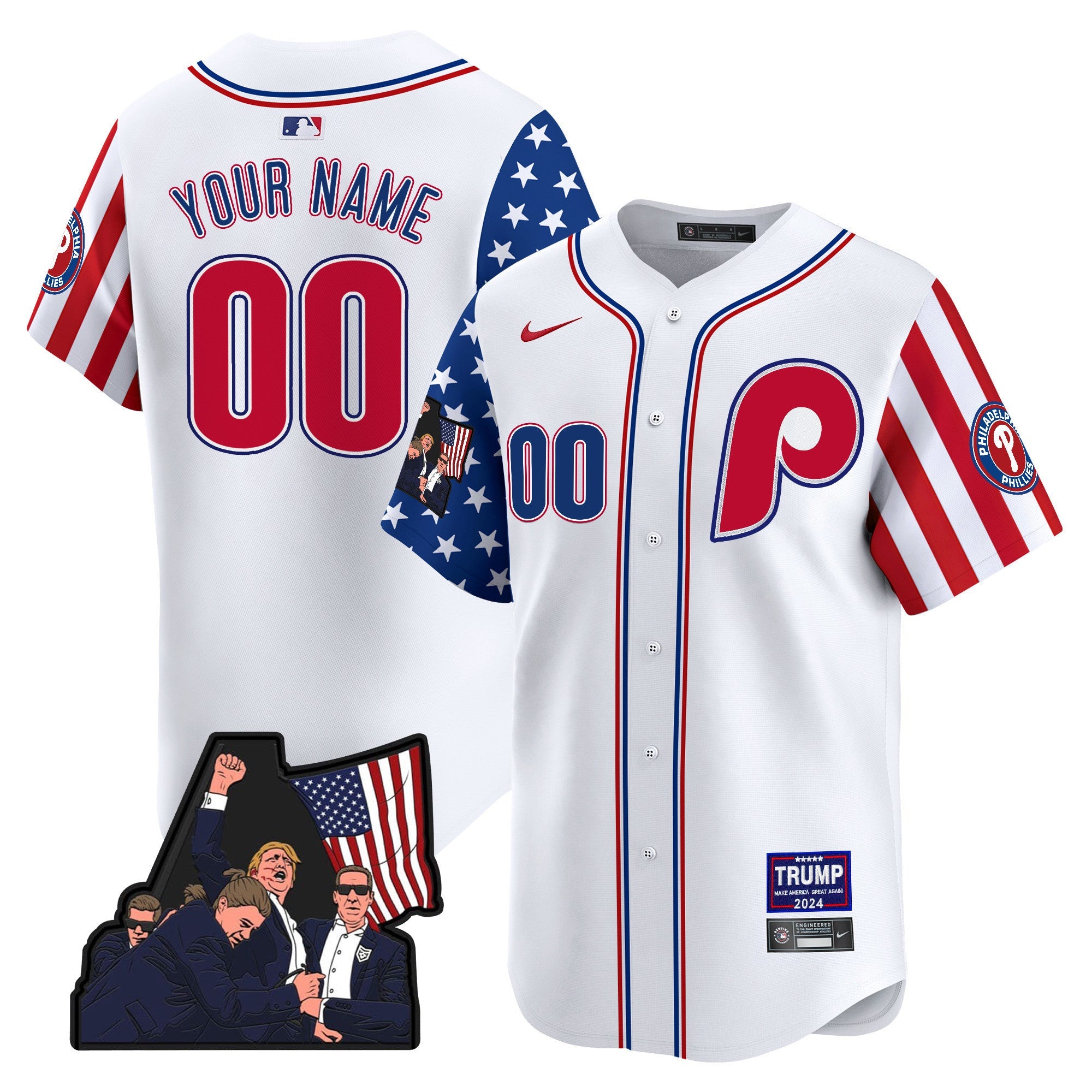 Make American Great Again Vapor Premier Limited Custom Jersey