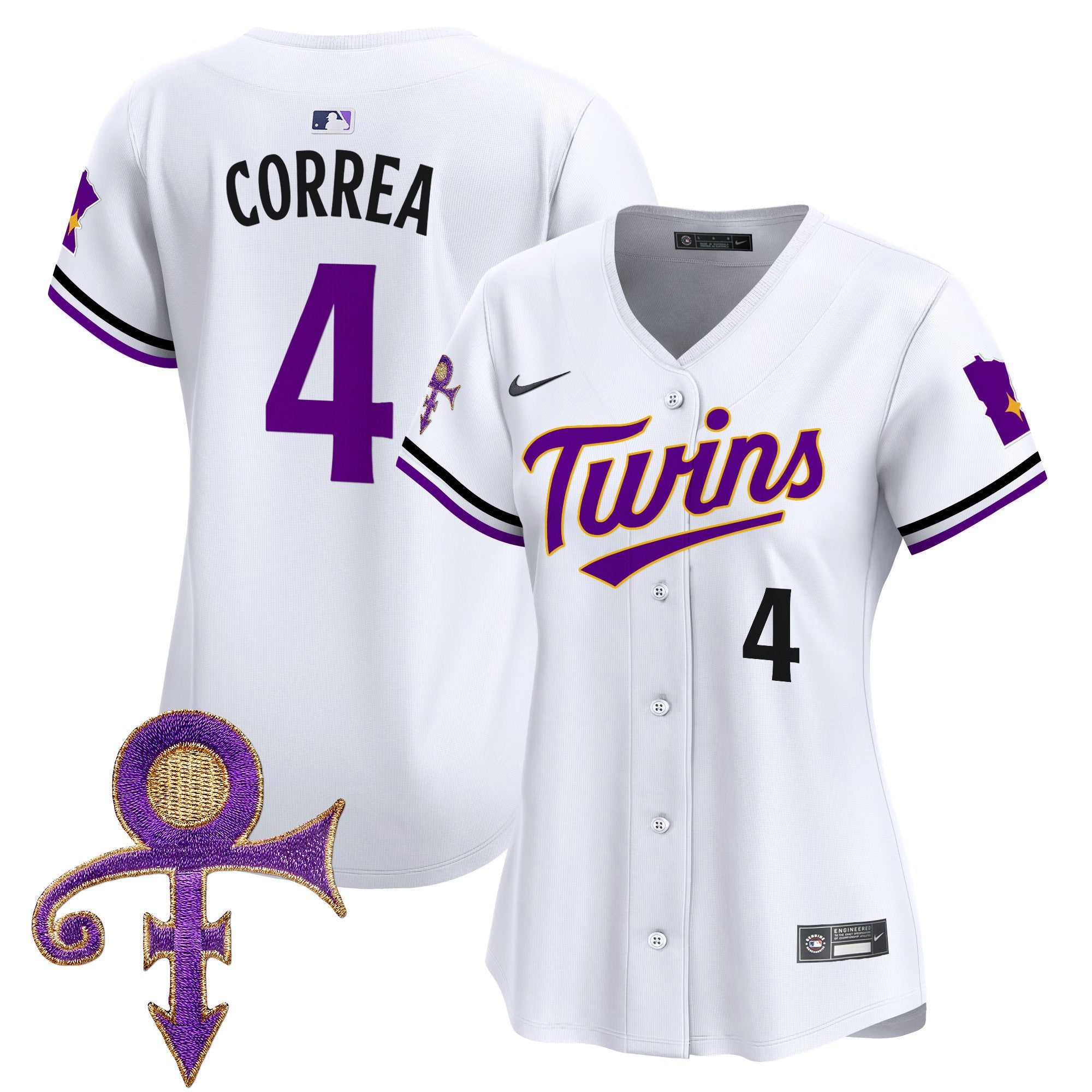 Women’s Minnesota Prince Patch Vapor Premier Limited Jersey V3