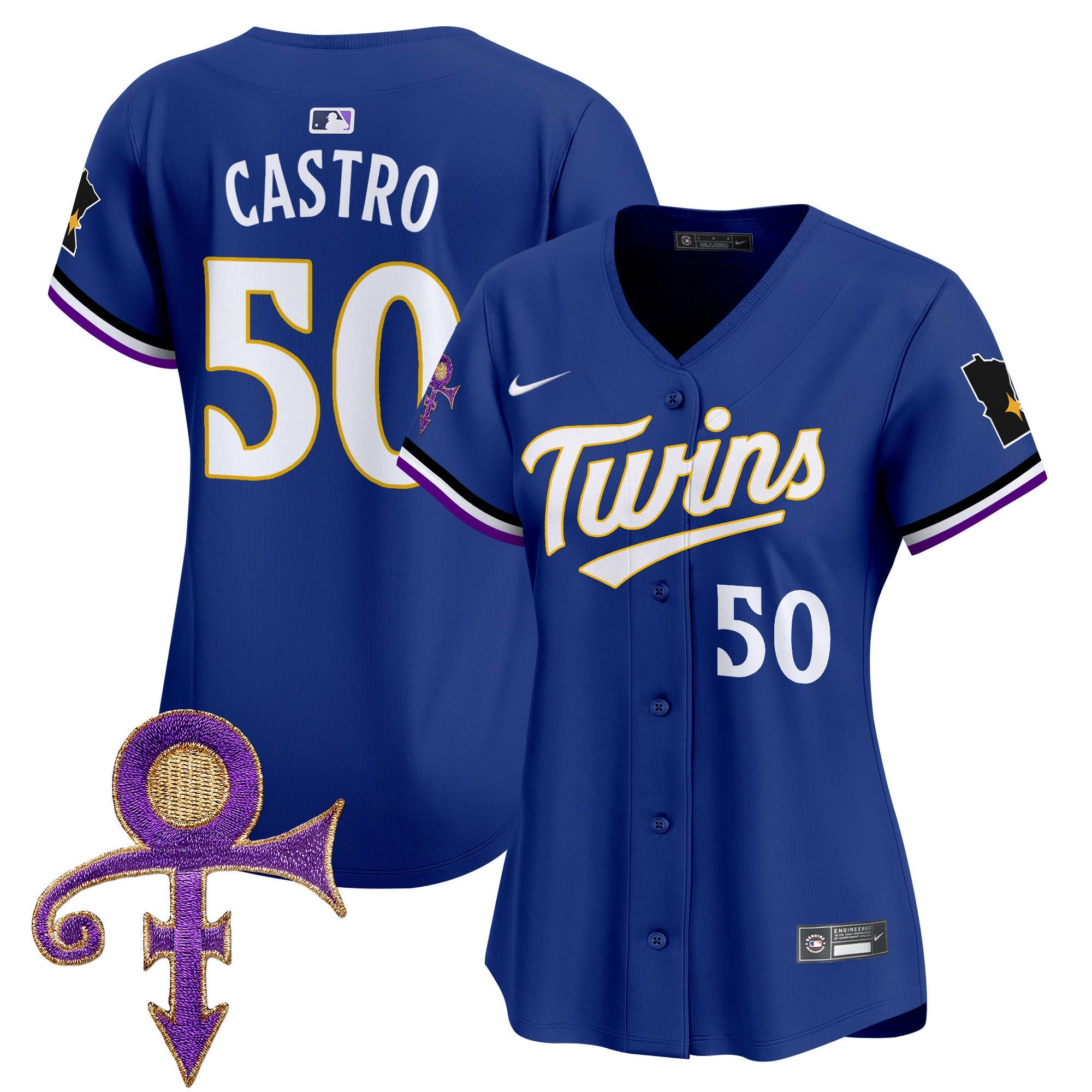 Women’s Minnesota Prince Patch Vapor Premier Limited Jersey V3