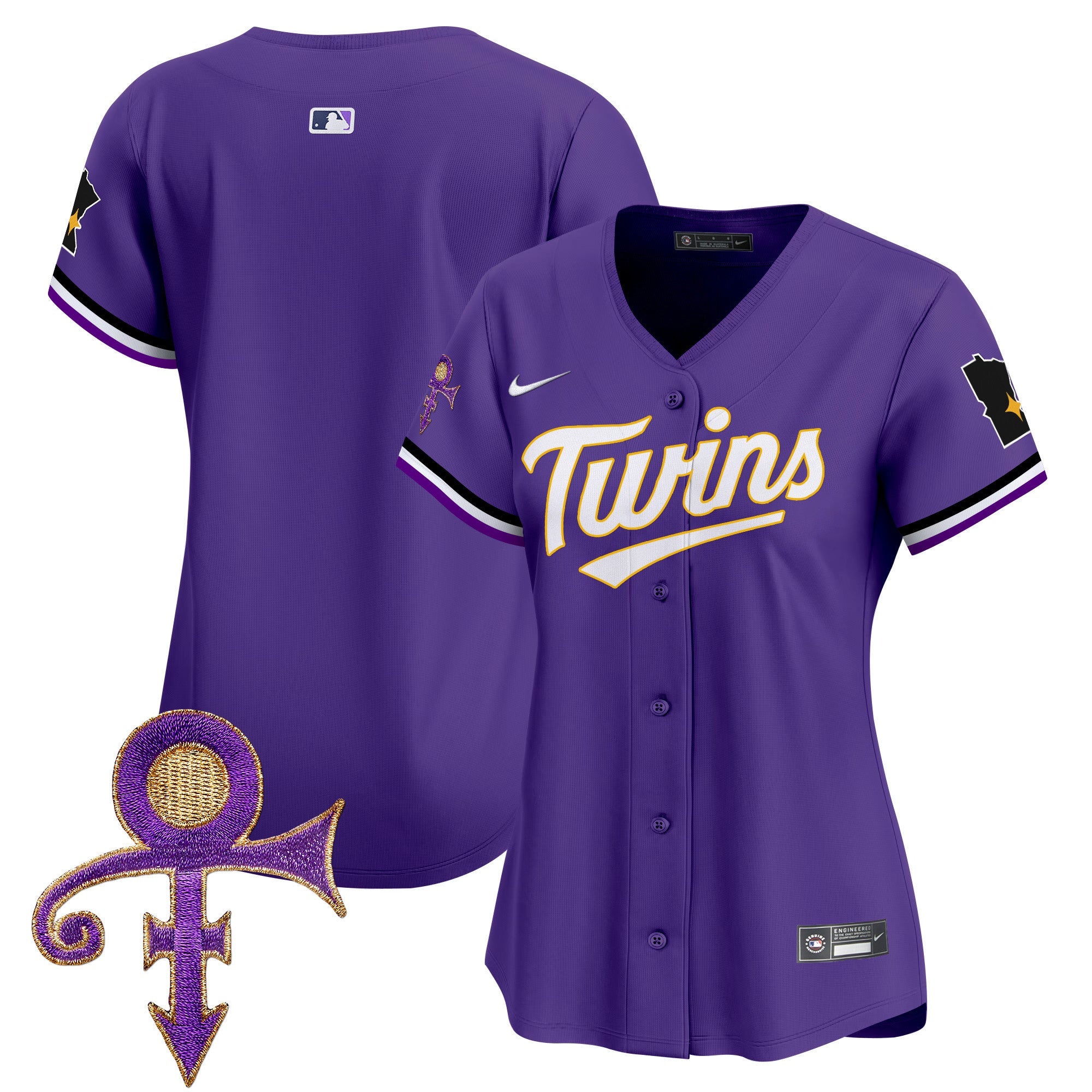 Women’s Minnesota Prince Patch Vapor Premier Limited Jersey V3