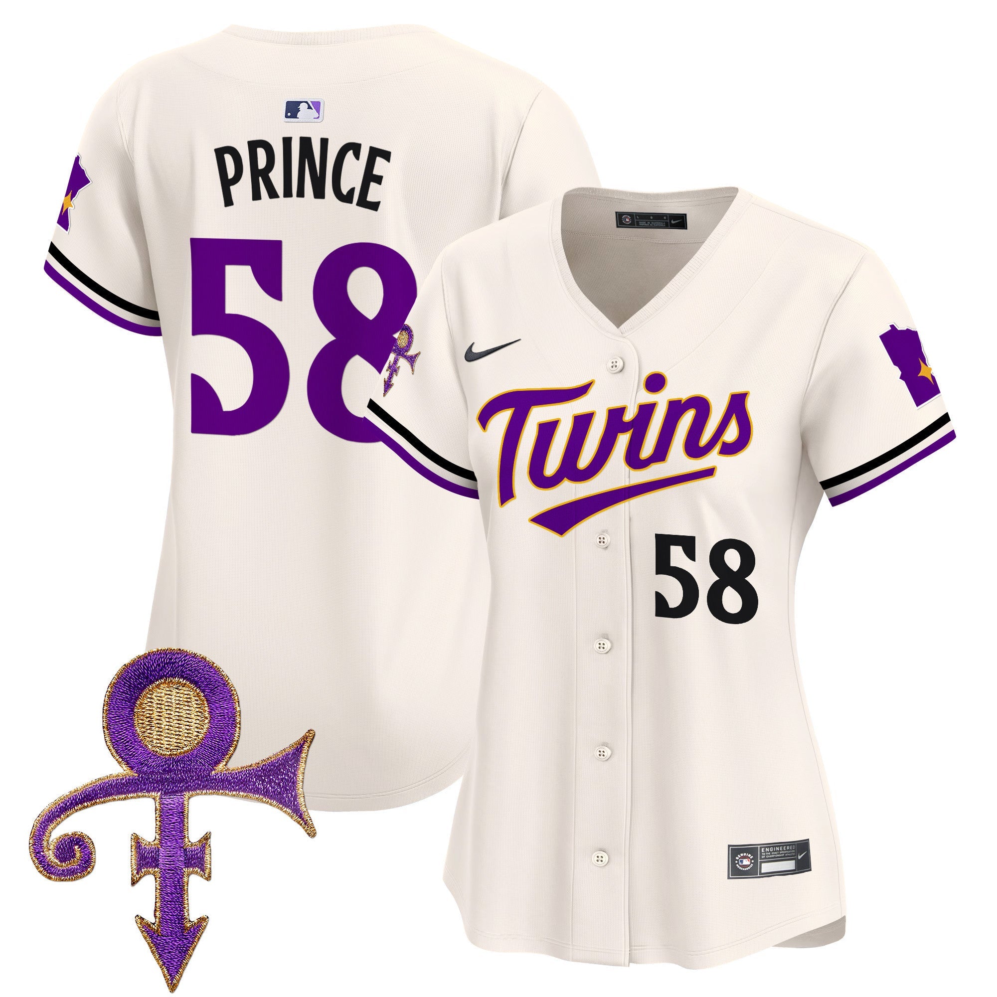 Women’s Minnesota Prince Patch Vapor Premier Limited Jersey V3