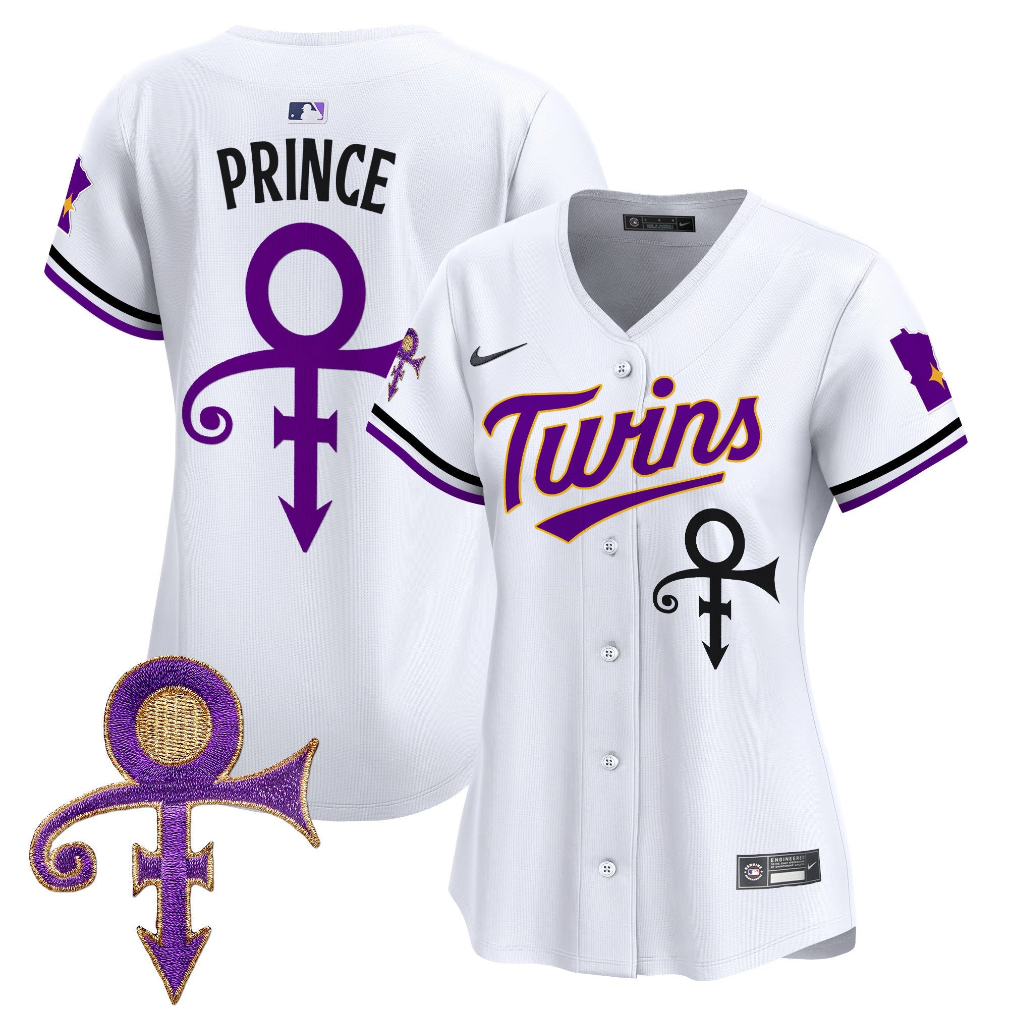 Women’s Minnesota Prince Patch Vapor Premier Limited Jersey V3