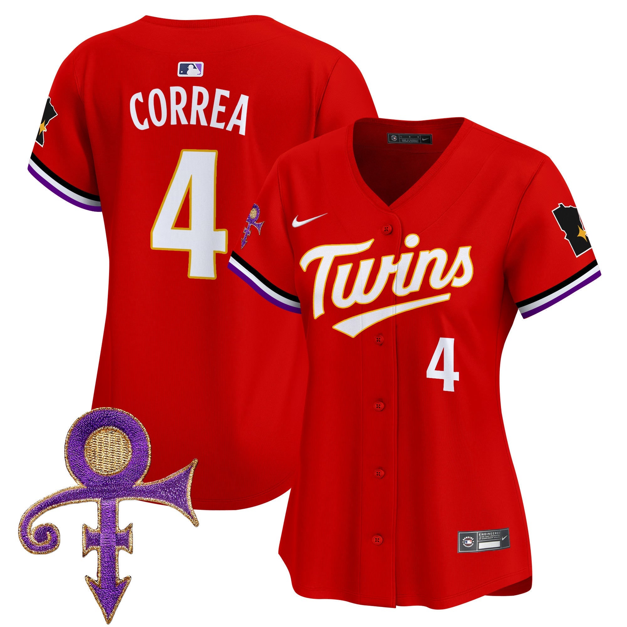 Women’s Minnesota Prince Patch Vapor Premier Limited Jersey V3