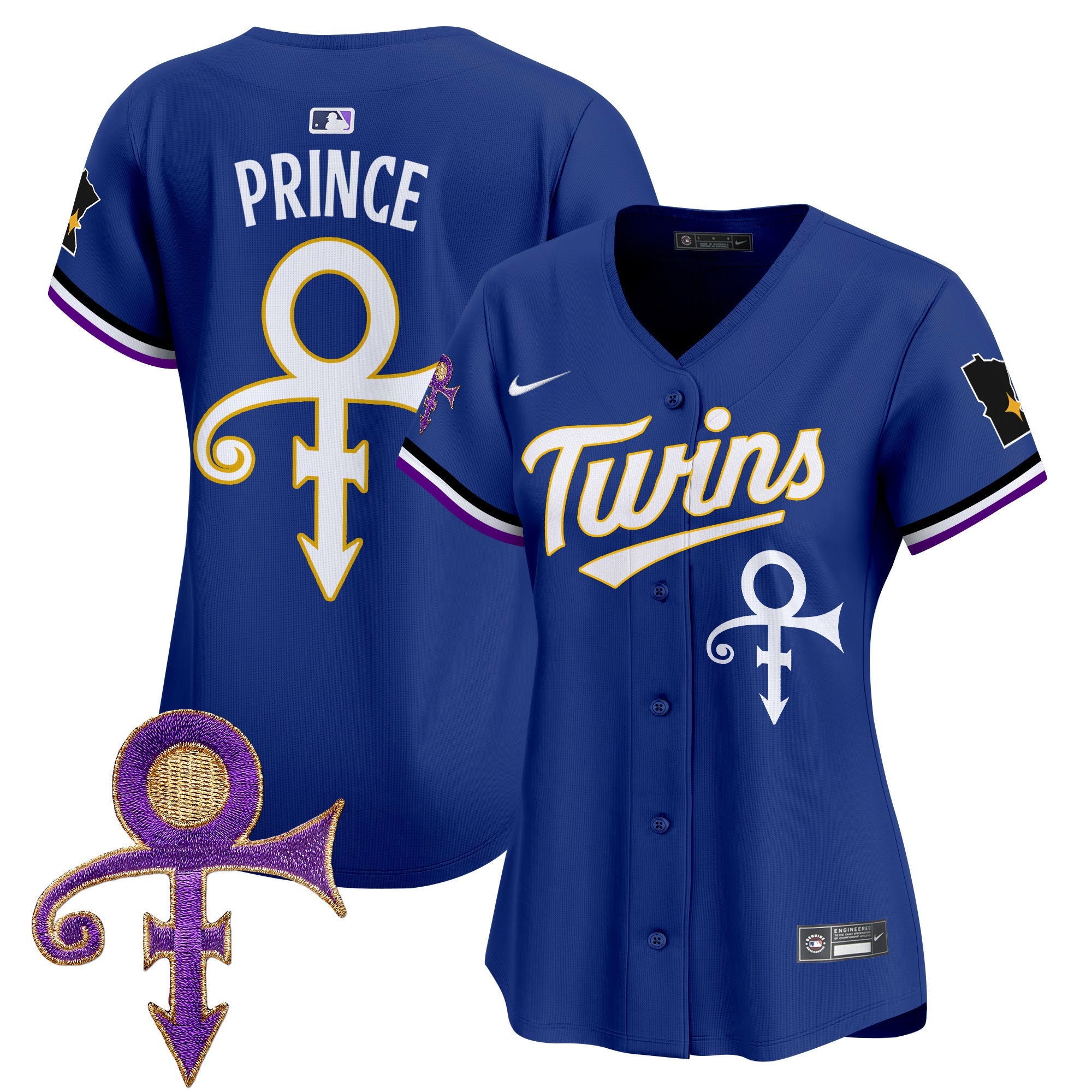 Women’s Minnesota Prince Patch Vapor Premier Limited Jersey V3