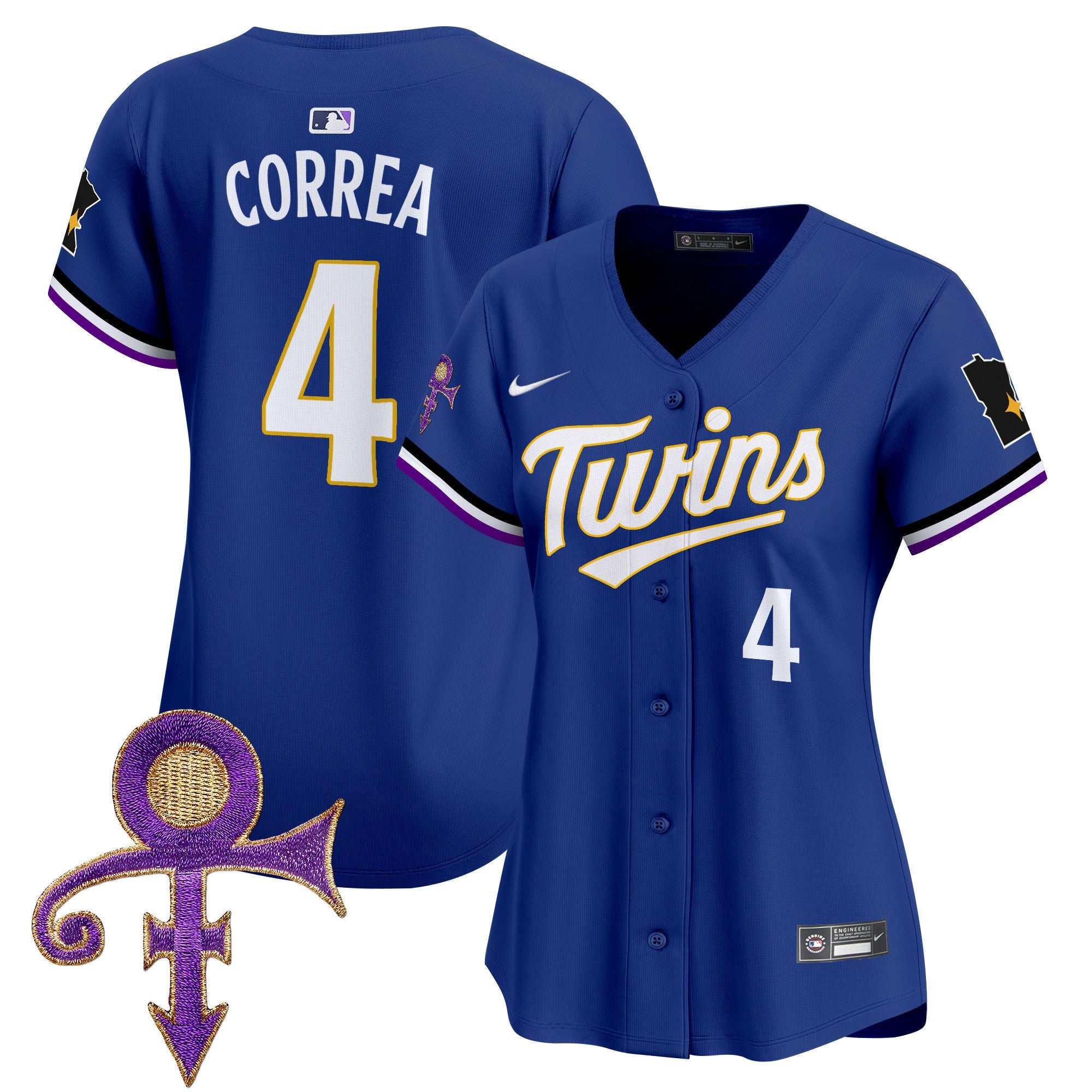 Women’s Minnesota Prince Patch Vapor Premier Limited Jersey V3