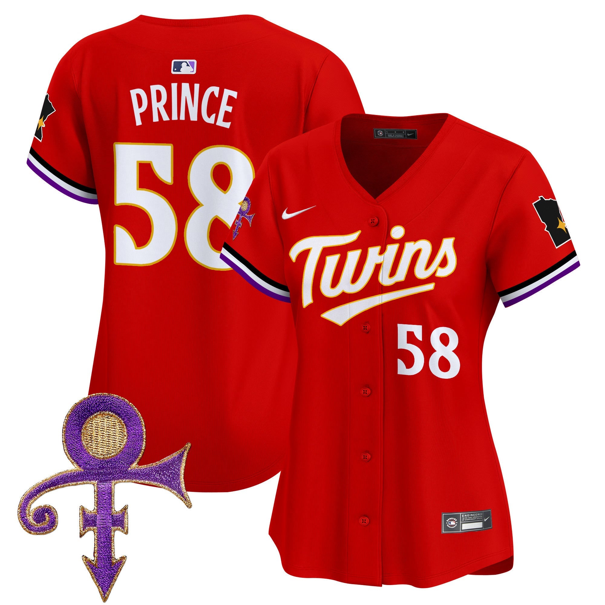 Women’s Minnesota Prince Patch Vapor Premier Limited Jersey V3