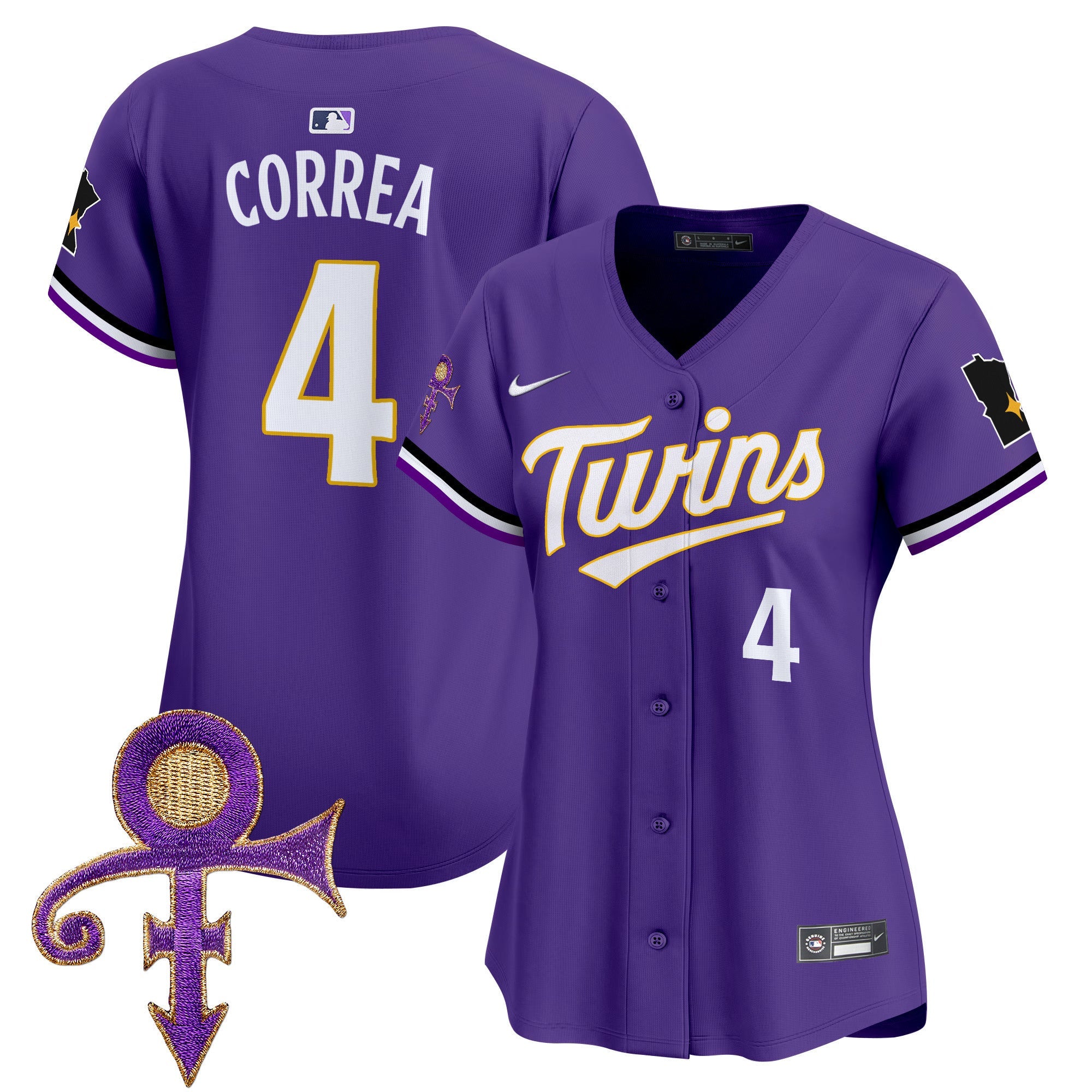 Women’s Minnesota Prince Patch Vapor Premier Limited Jersey V3