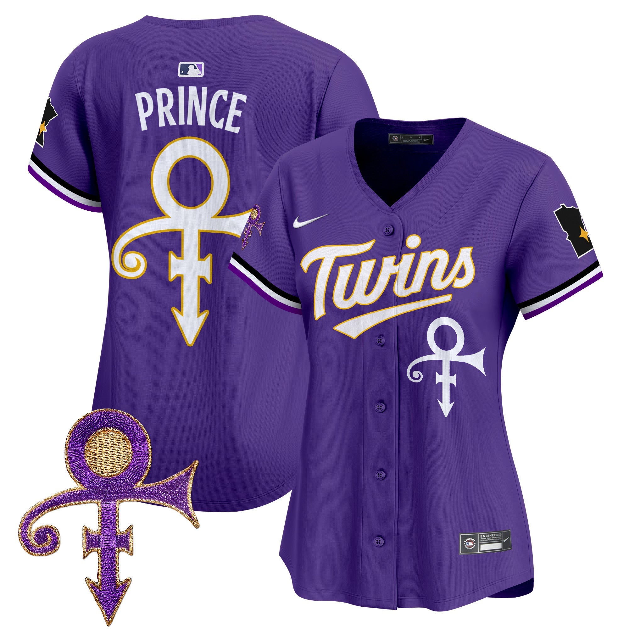 Women’s Minnesota Prince Patch Vapor Premier Limited Jersey V3