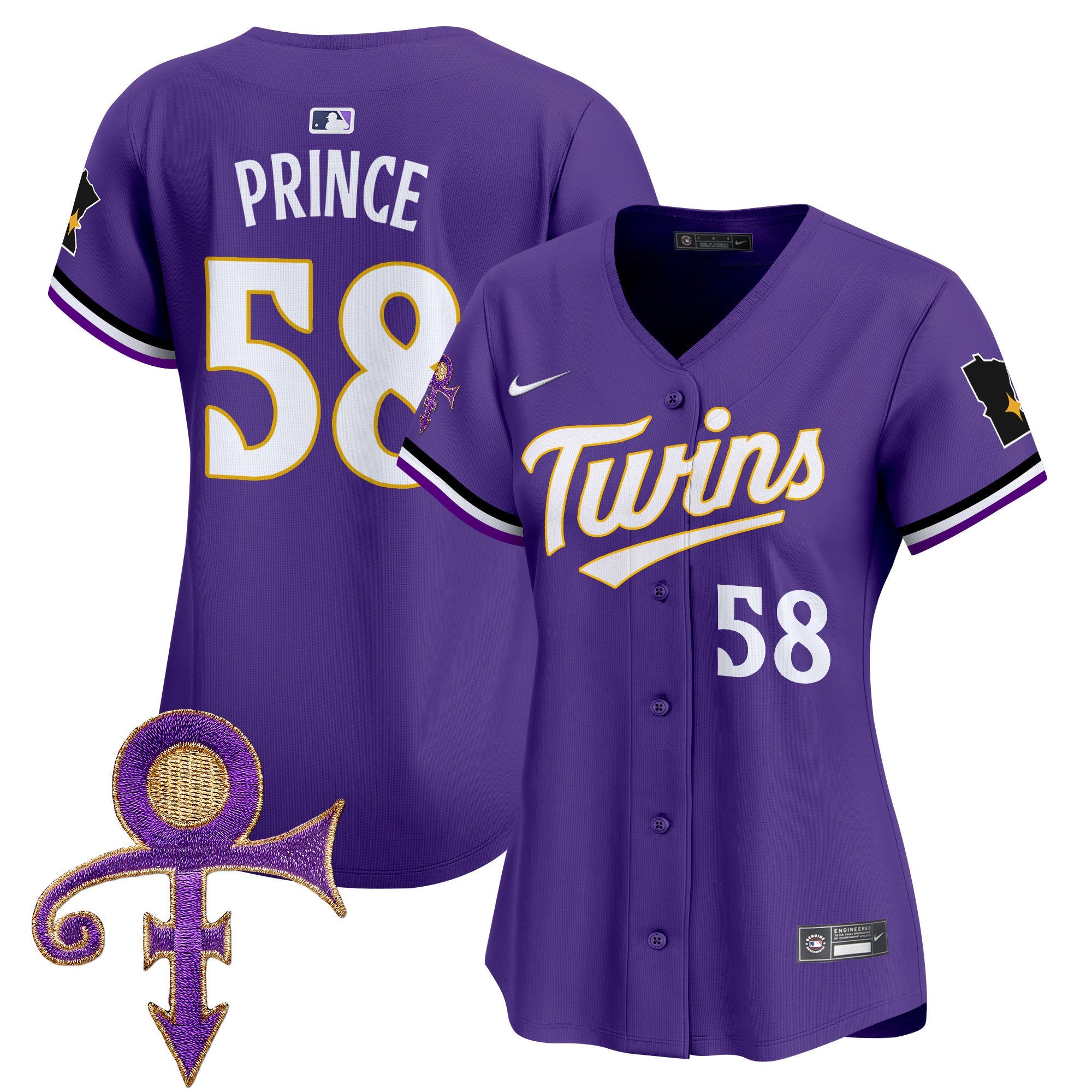 Women’s Minnesota Prince Patch Vapor Premier Limited Jersey V3
