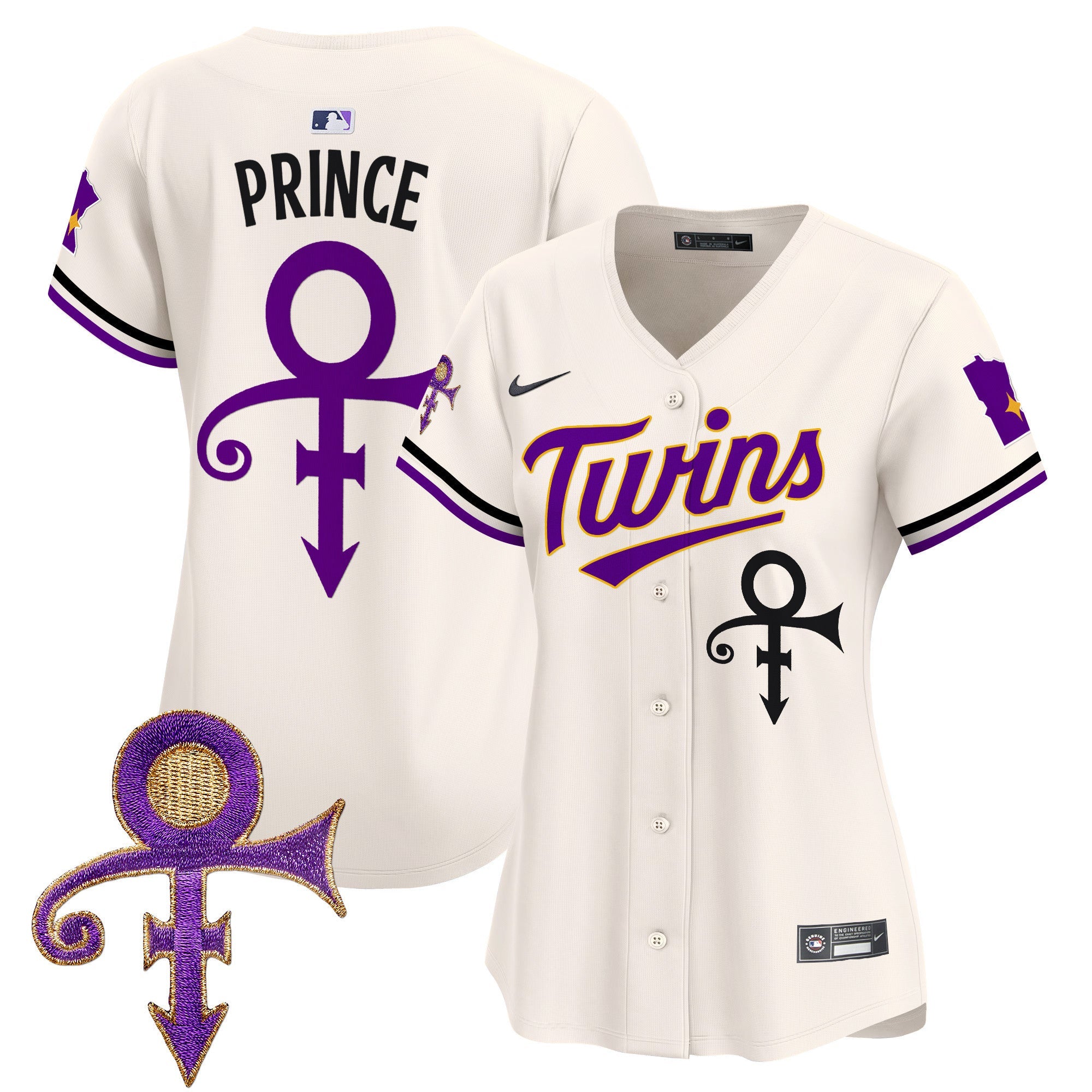 Women’s Minnesota Prince Patch Vapor Premier Limited Jersey V3