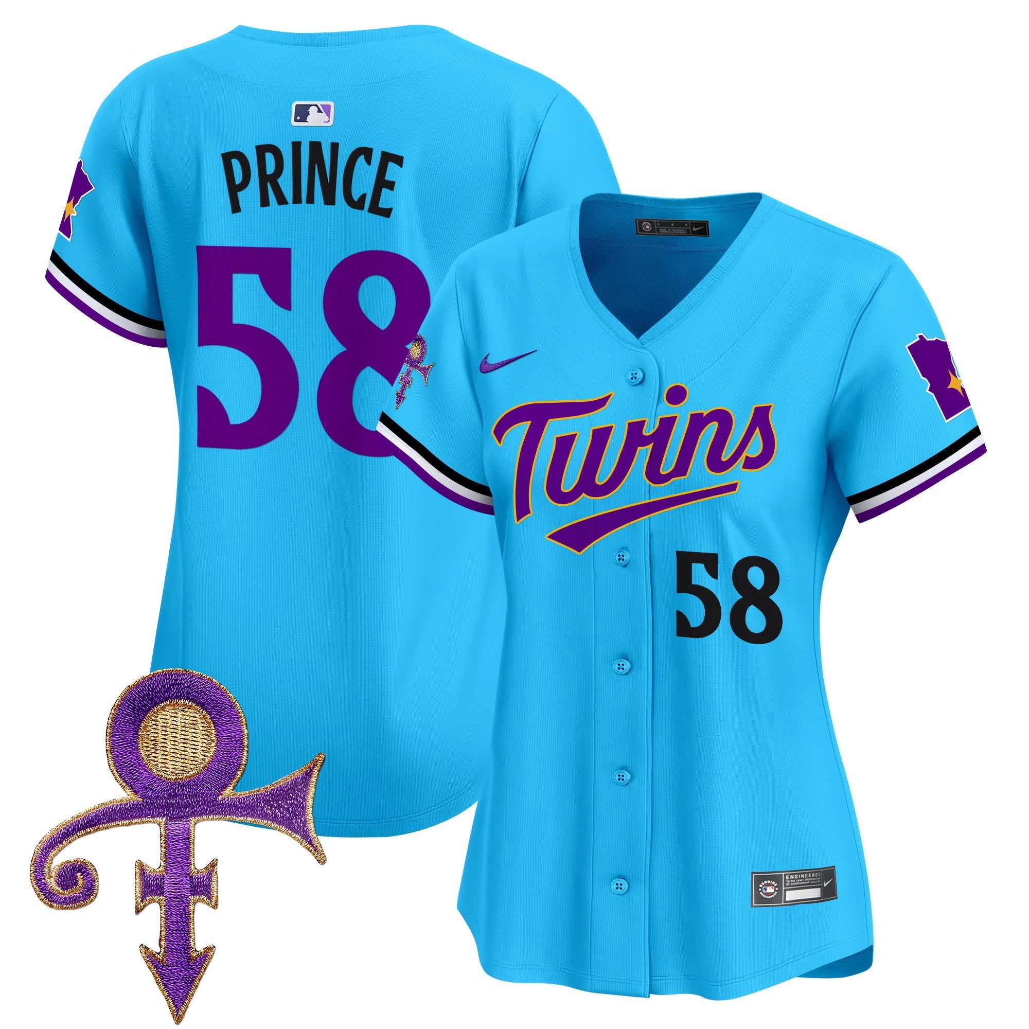 Women’s Minnesota Prince Patch Vapor Premier Limited Jersey V3