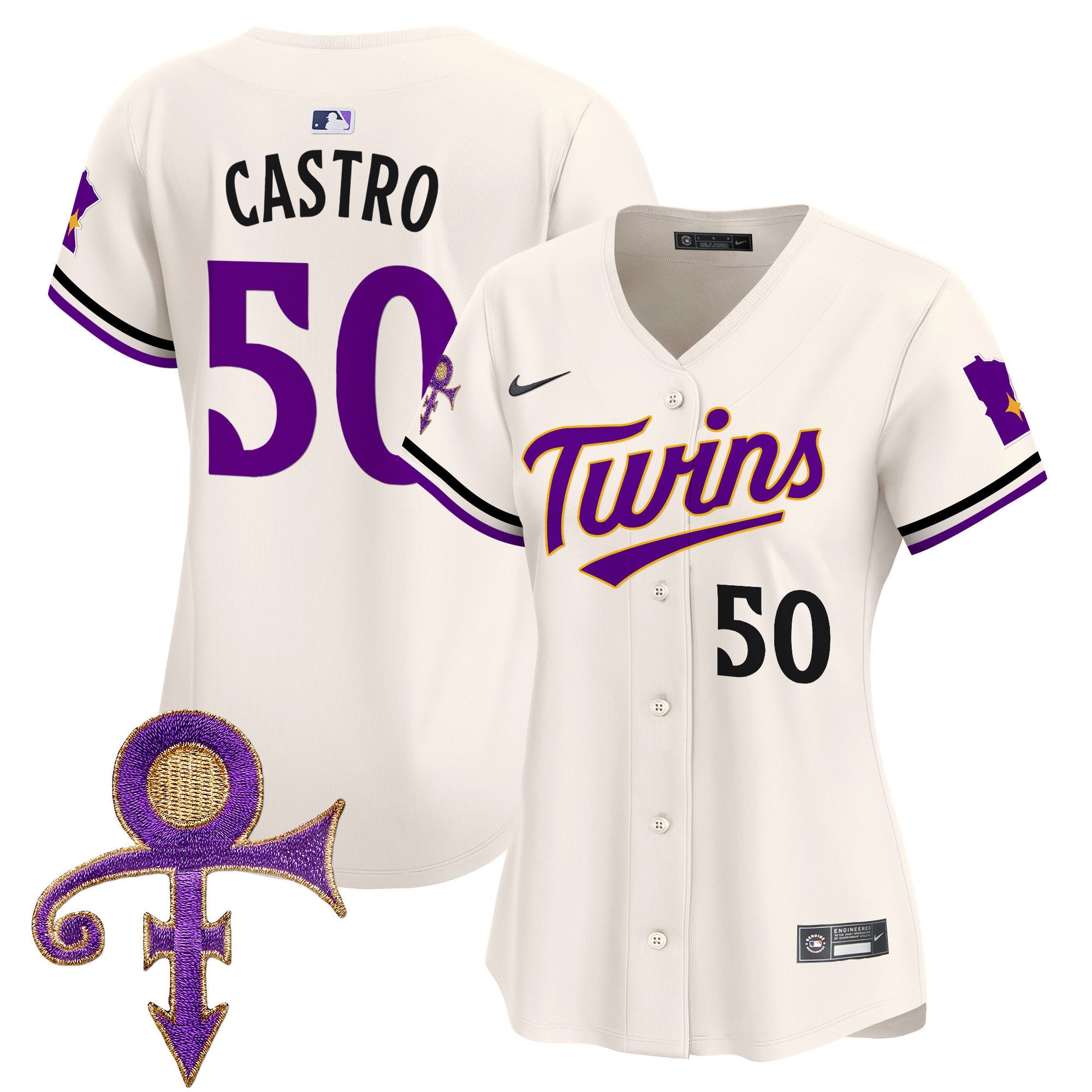 Women’s Minnesota Prince Patch Vapor Premier Limited Jersey V3