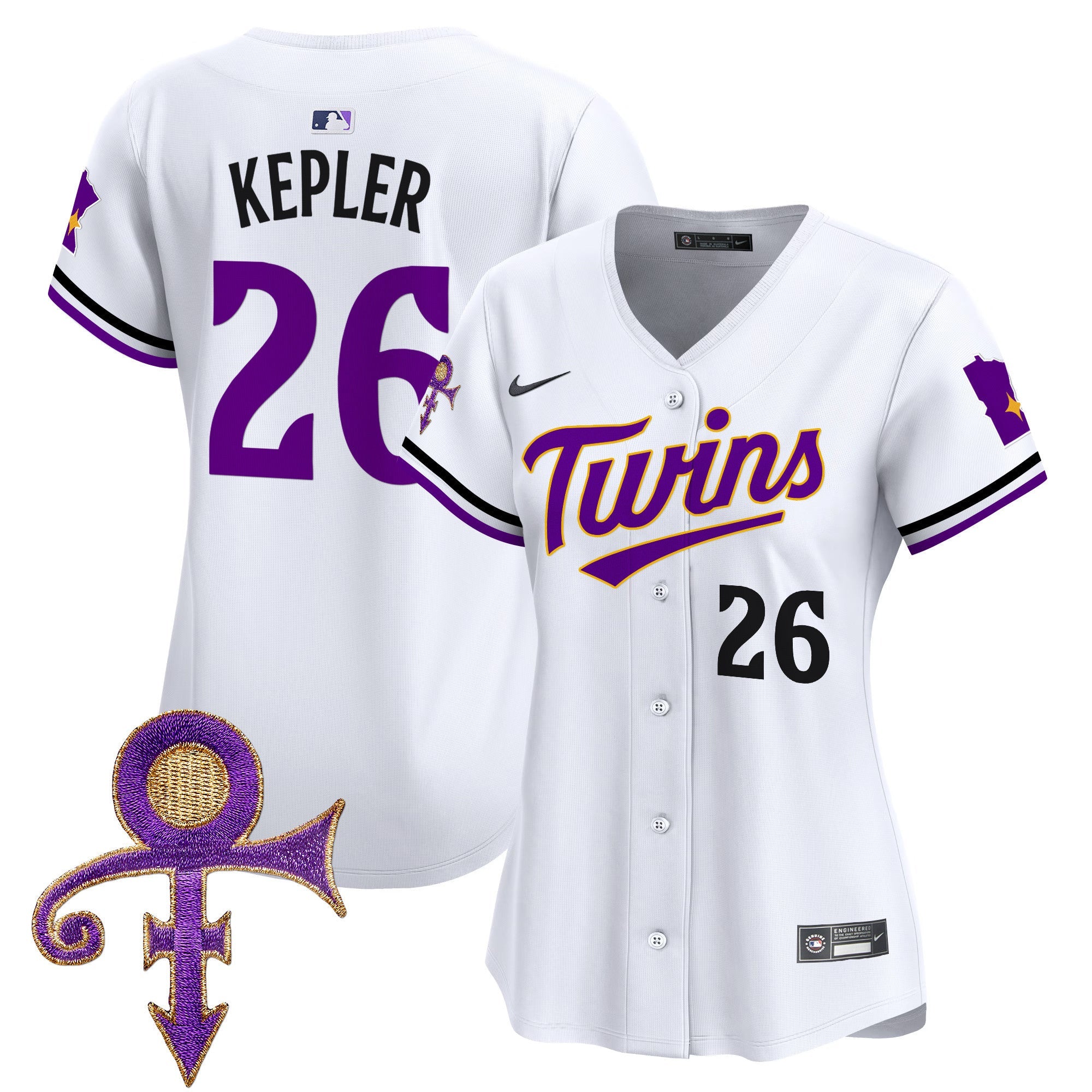 Women’s Minnesota Prince Patch Vapor Premier Limited Jersey V3