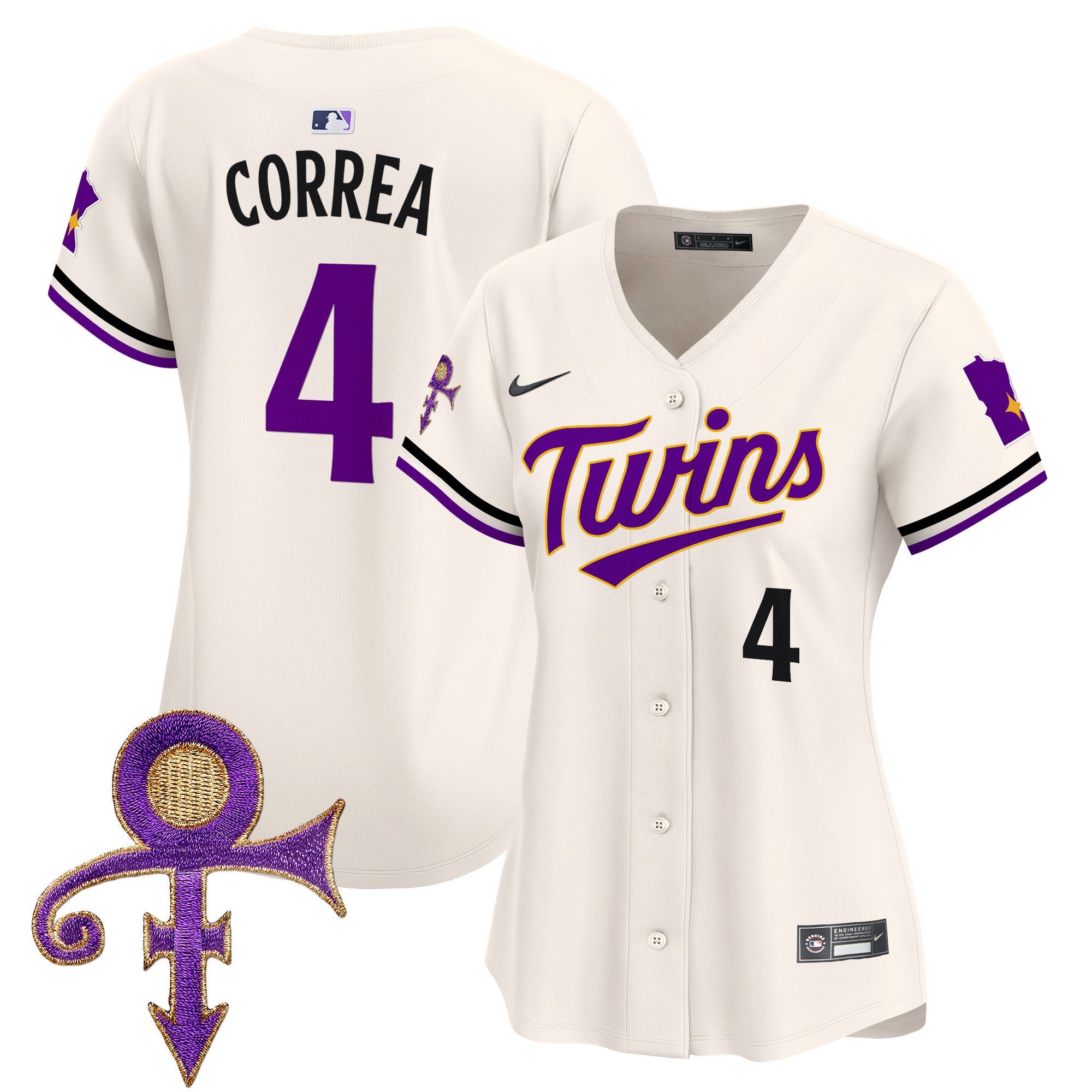 Women’s Minnesota Prince Patch Vapor Premier Limited Jersey V3