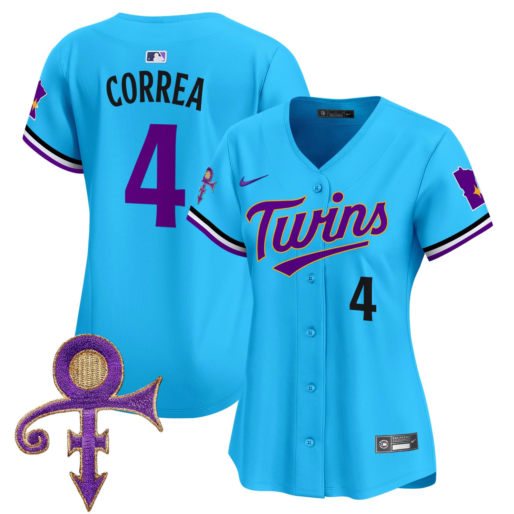 Women’s Minnesota Prince Patch Vapor Premier Limited Jersey V3