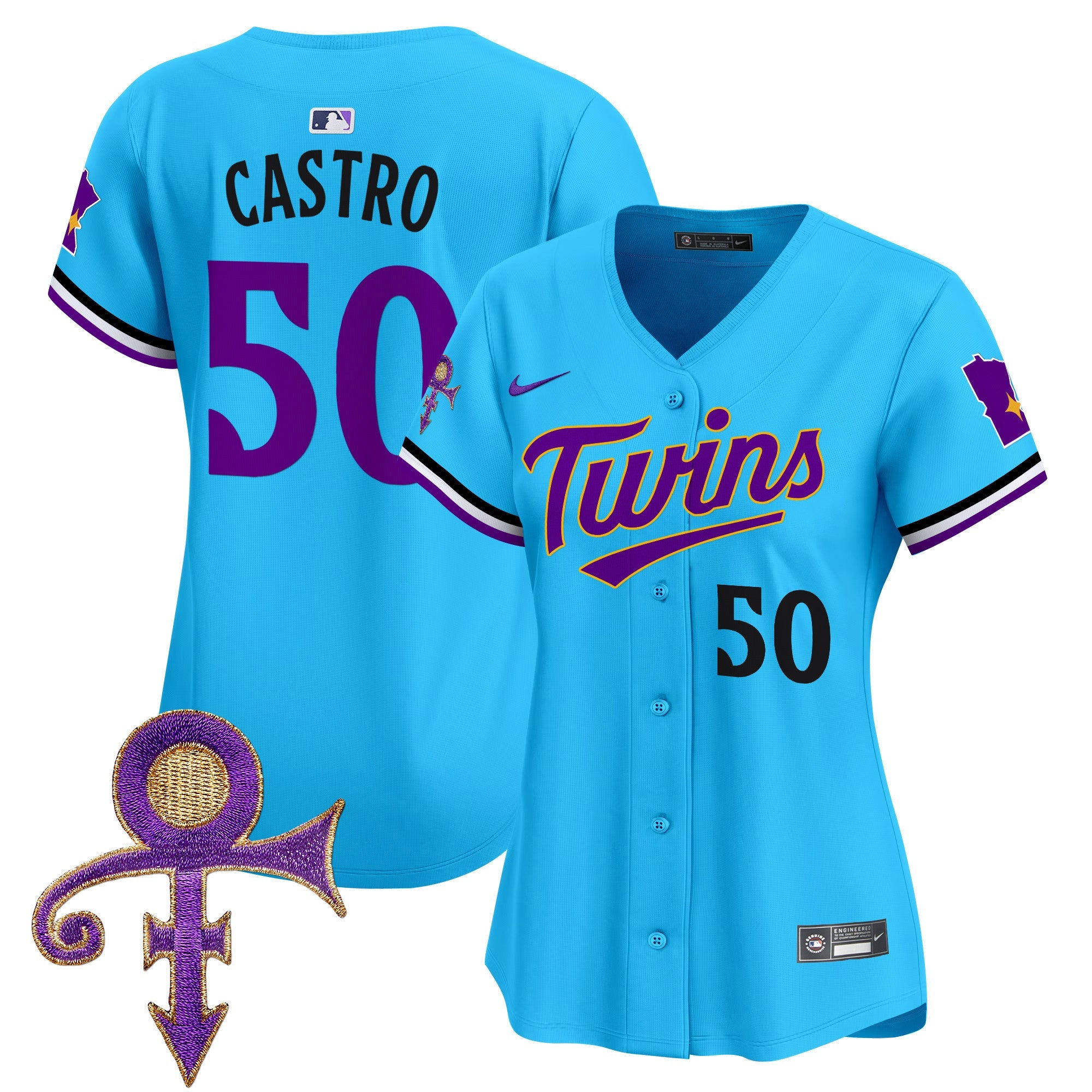 Women’s Minnesota Prince Patch Vapor Premier Limited Jersey V3