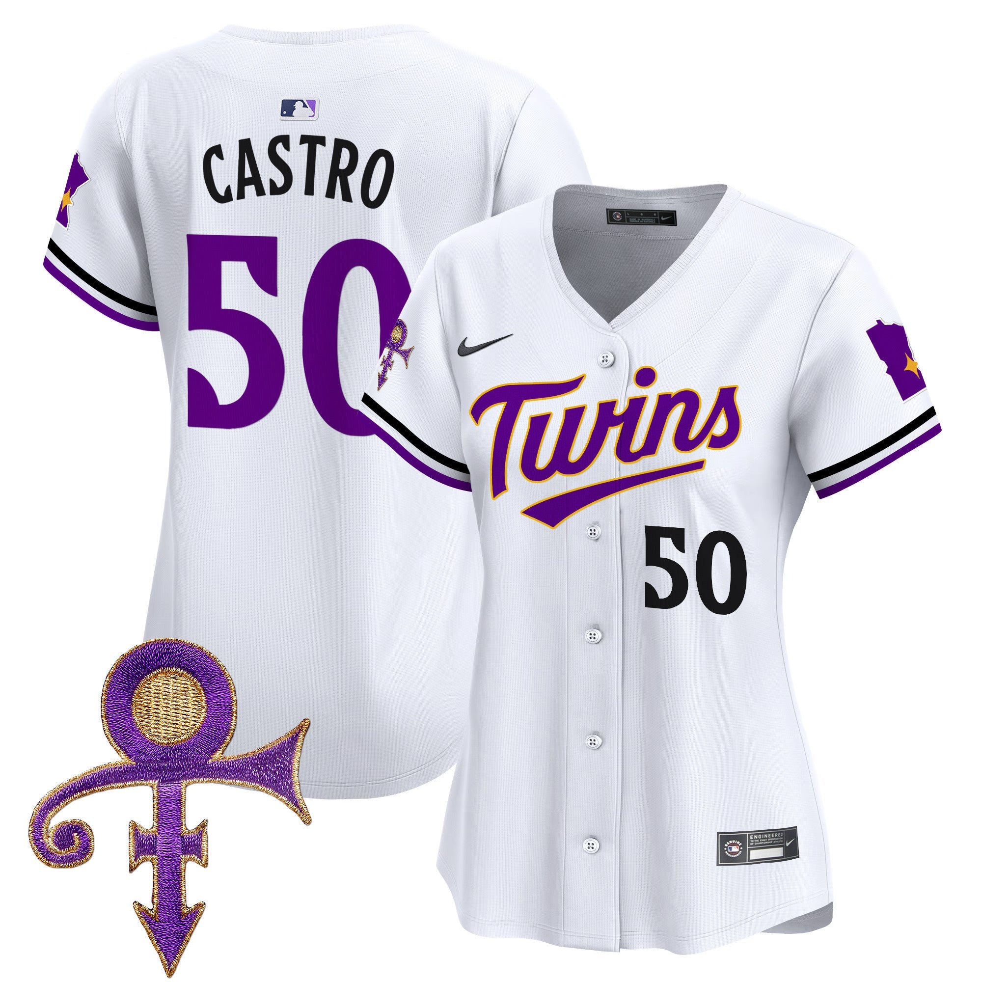 Women’s Minnesota Prince Patch Vapor Premier Limited Jersey V3