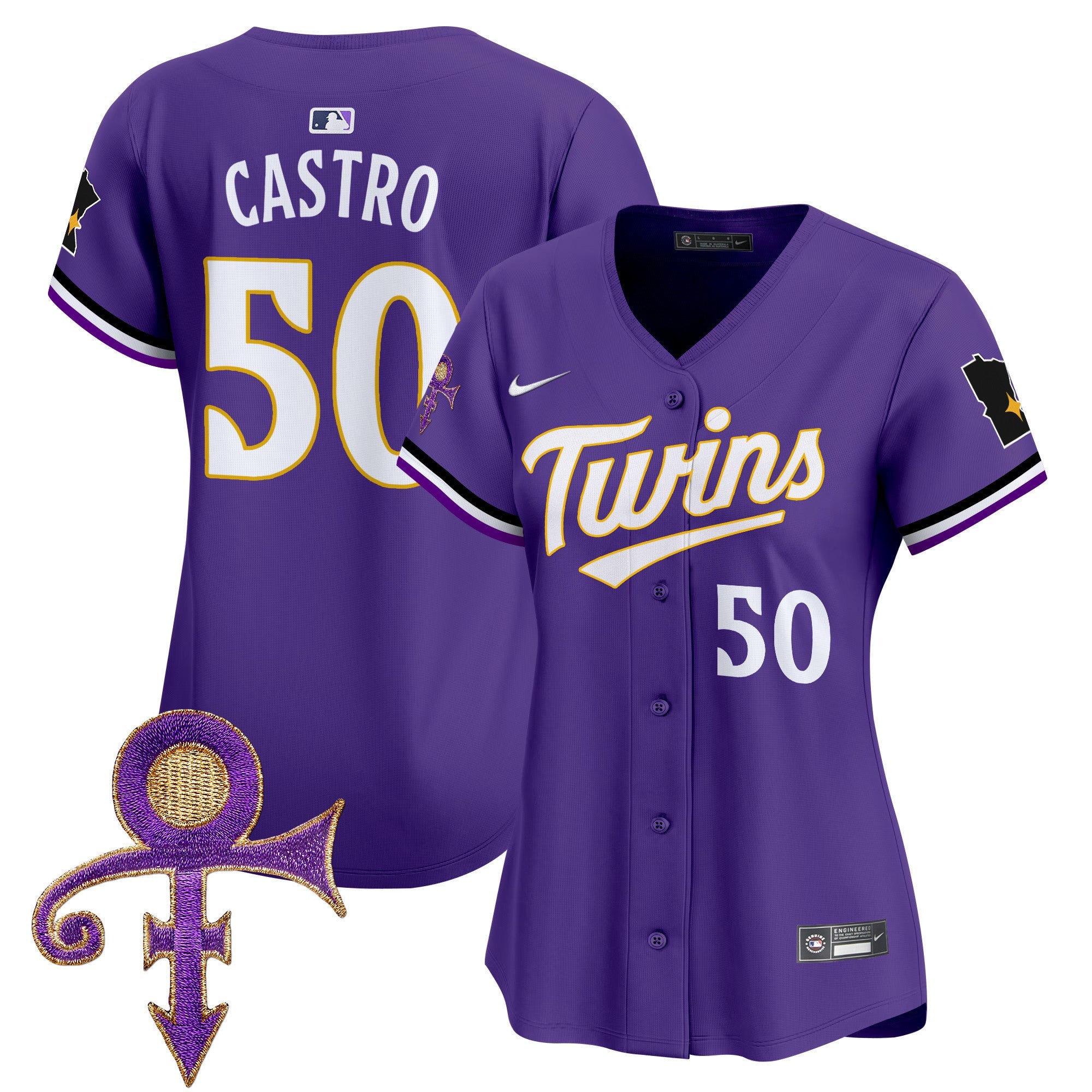 Women’s Minnesota Prince Patch Vapor Premier Limited Jersey V3