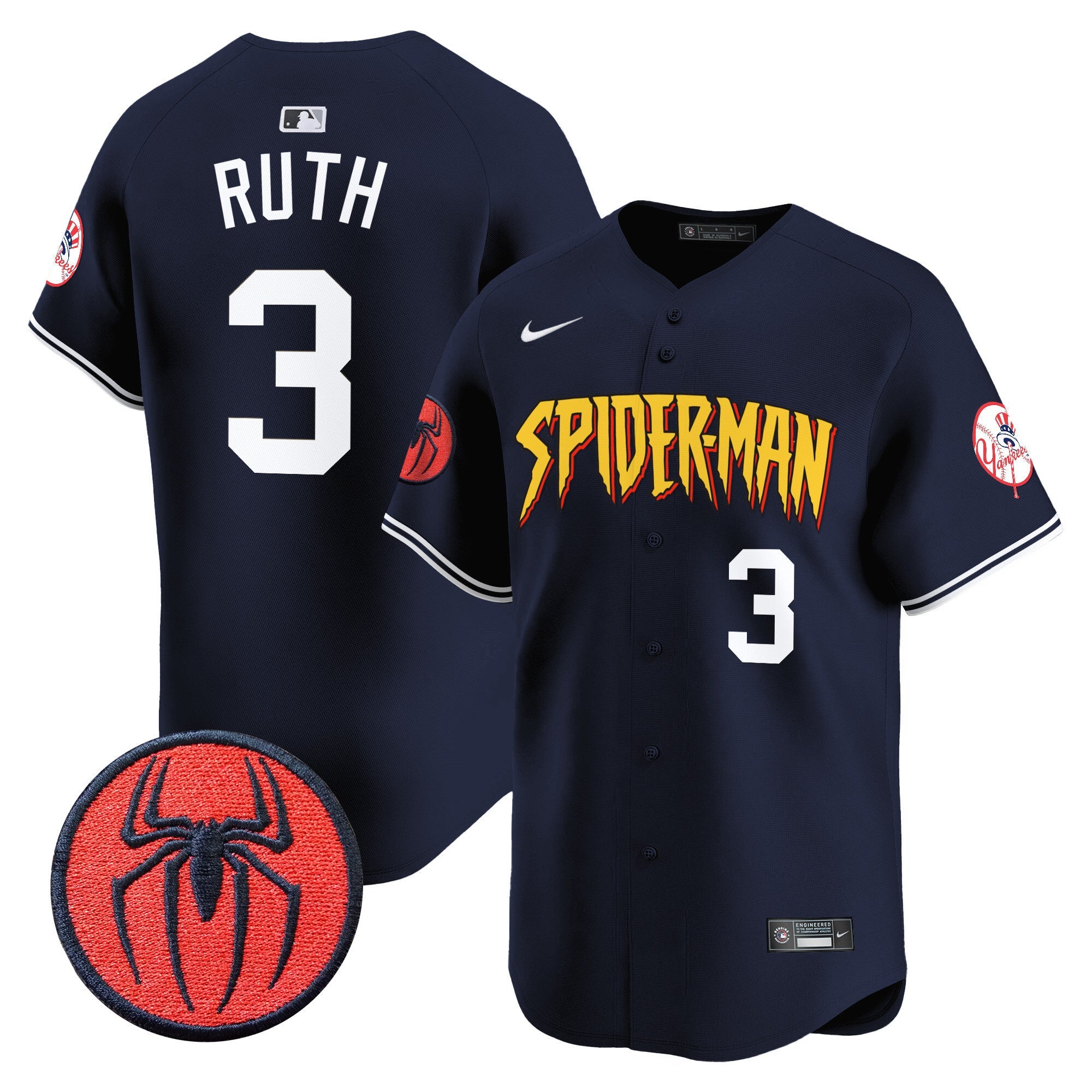 Men’s New York Spider-Man Vapor Premier Limited Jersey